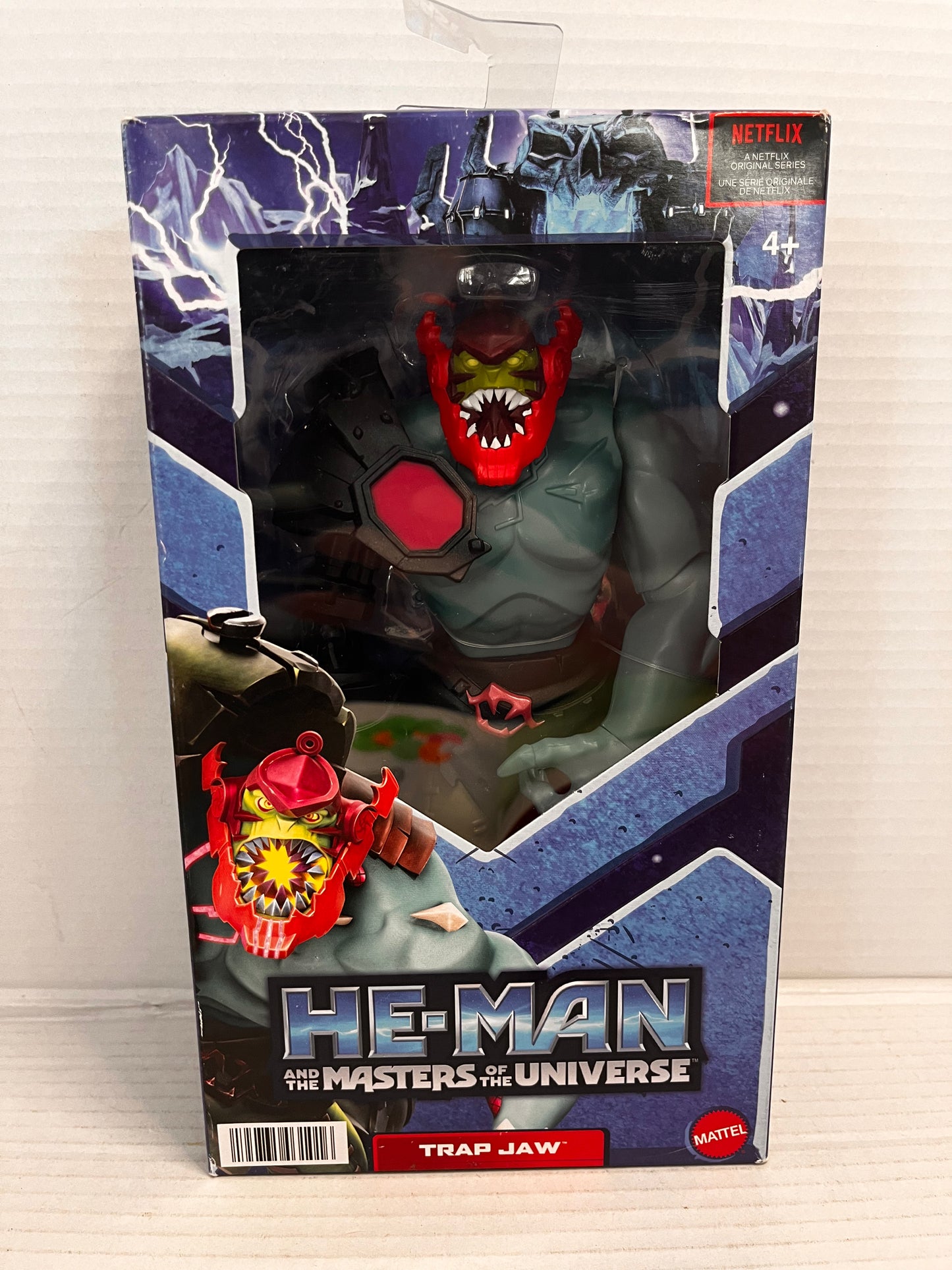 Trap Jaw 9" action figure 2021 Mattel Netflix Masters of the Universe