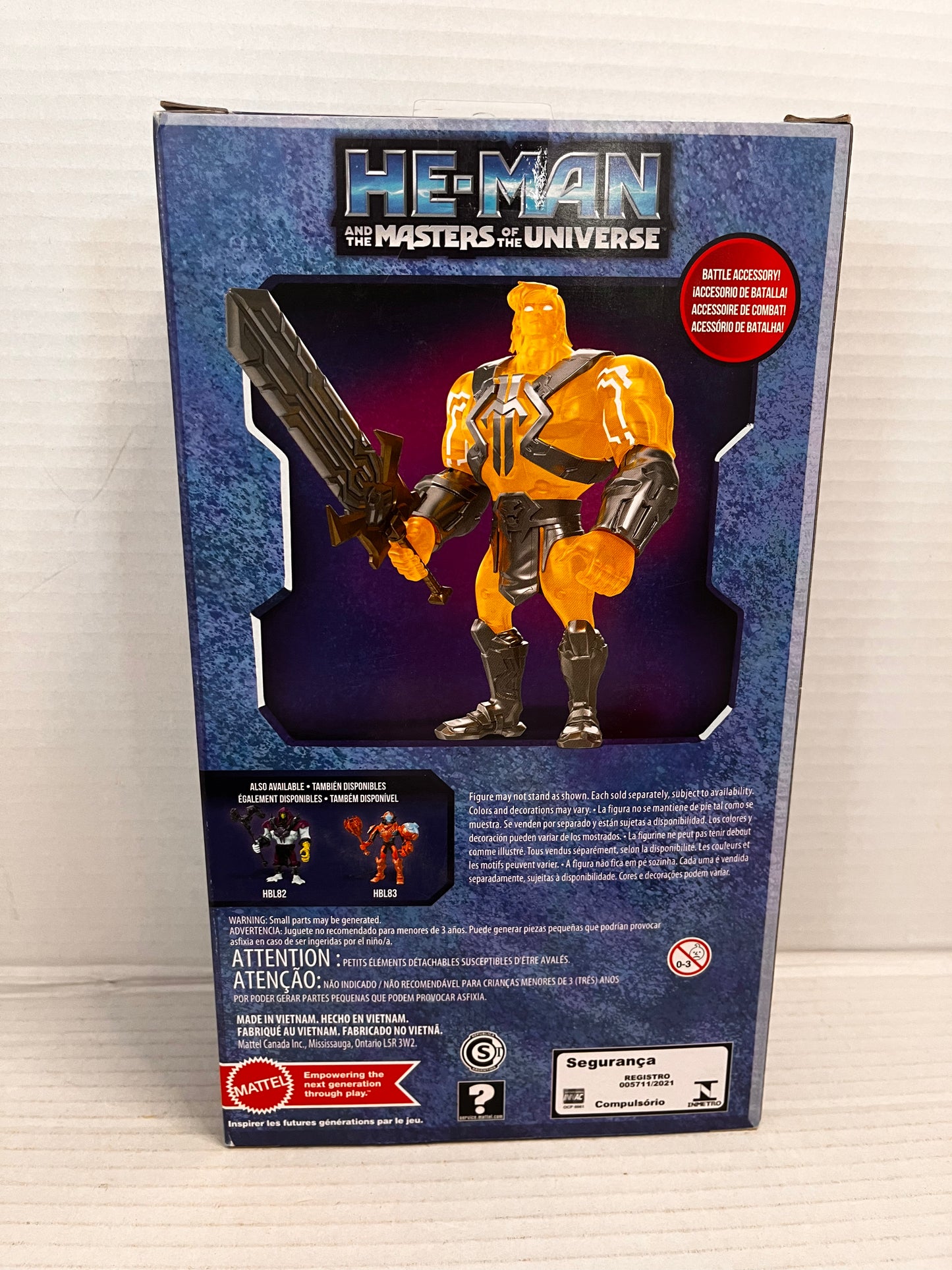 HE- MAN And The Masters Of The Universe Power Of Grayskull 8.5" Action Figure