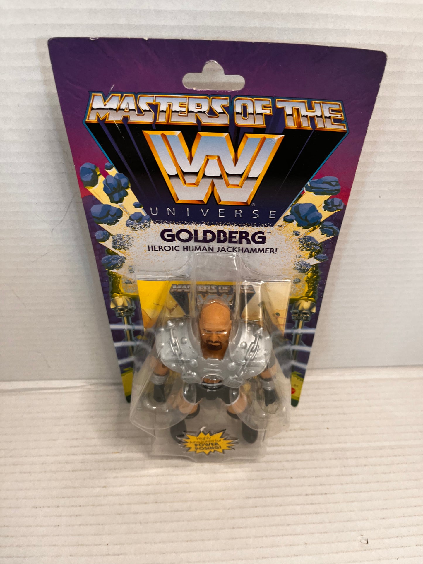 Masters of The WWE Universe Goldberg MOTU Action Figure