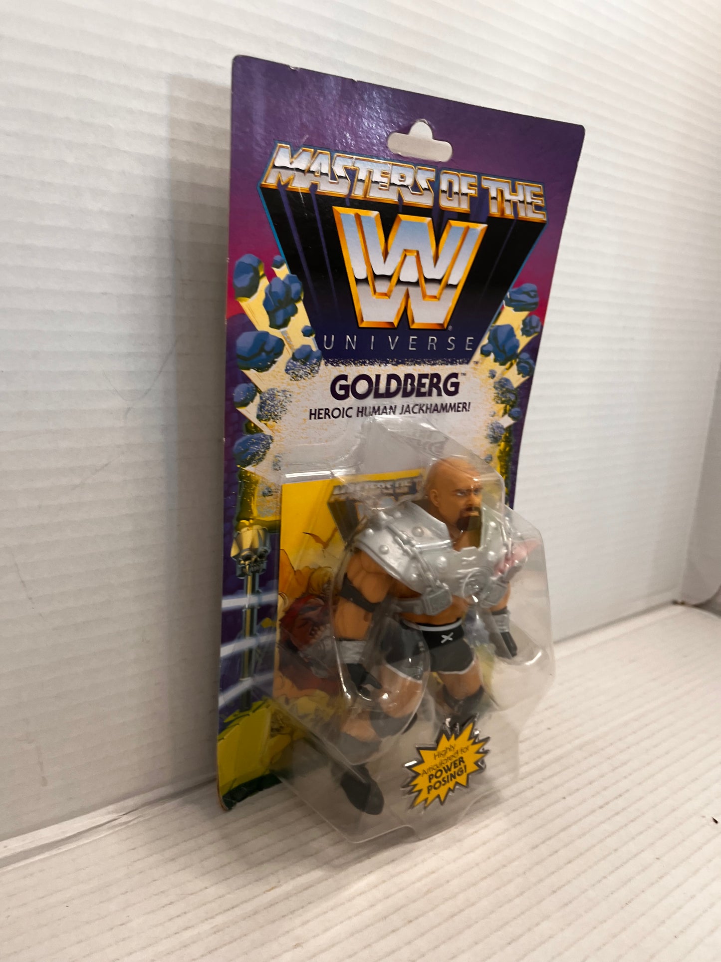 Masters of The WWE Universe Goldberg MOTU Action Figure