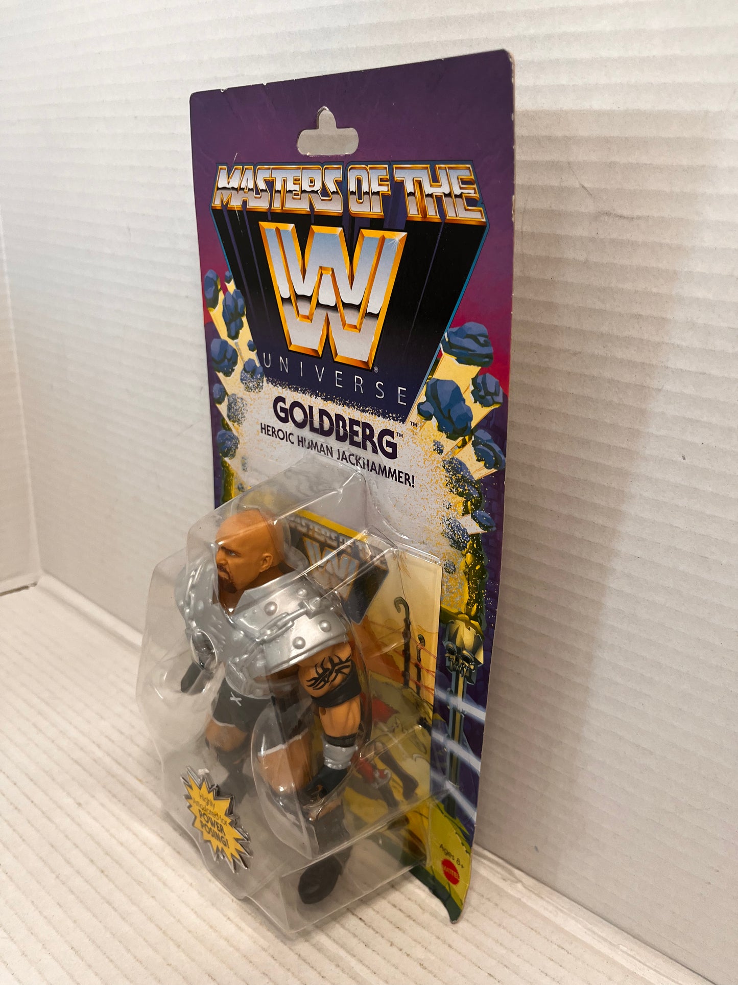 Masters of The WWE Universe Goldberg MOTU Action Figure
