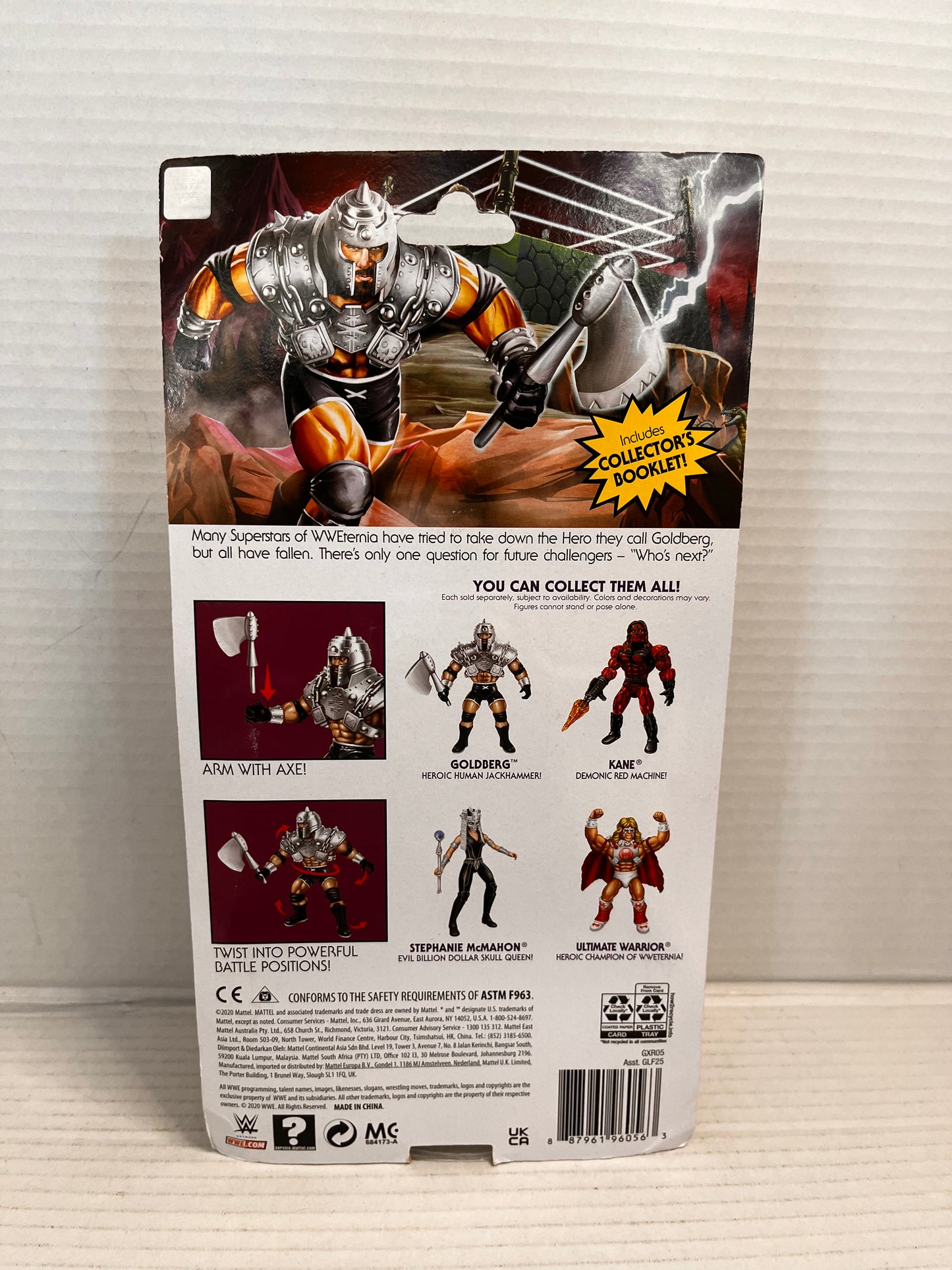 Masters of The WWE Universe Goldberg MOTU Action Figure