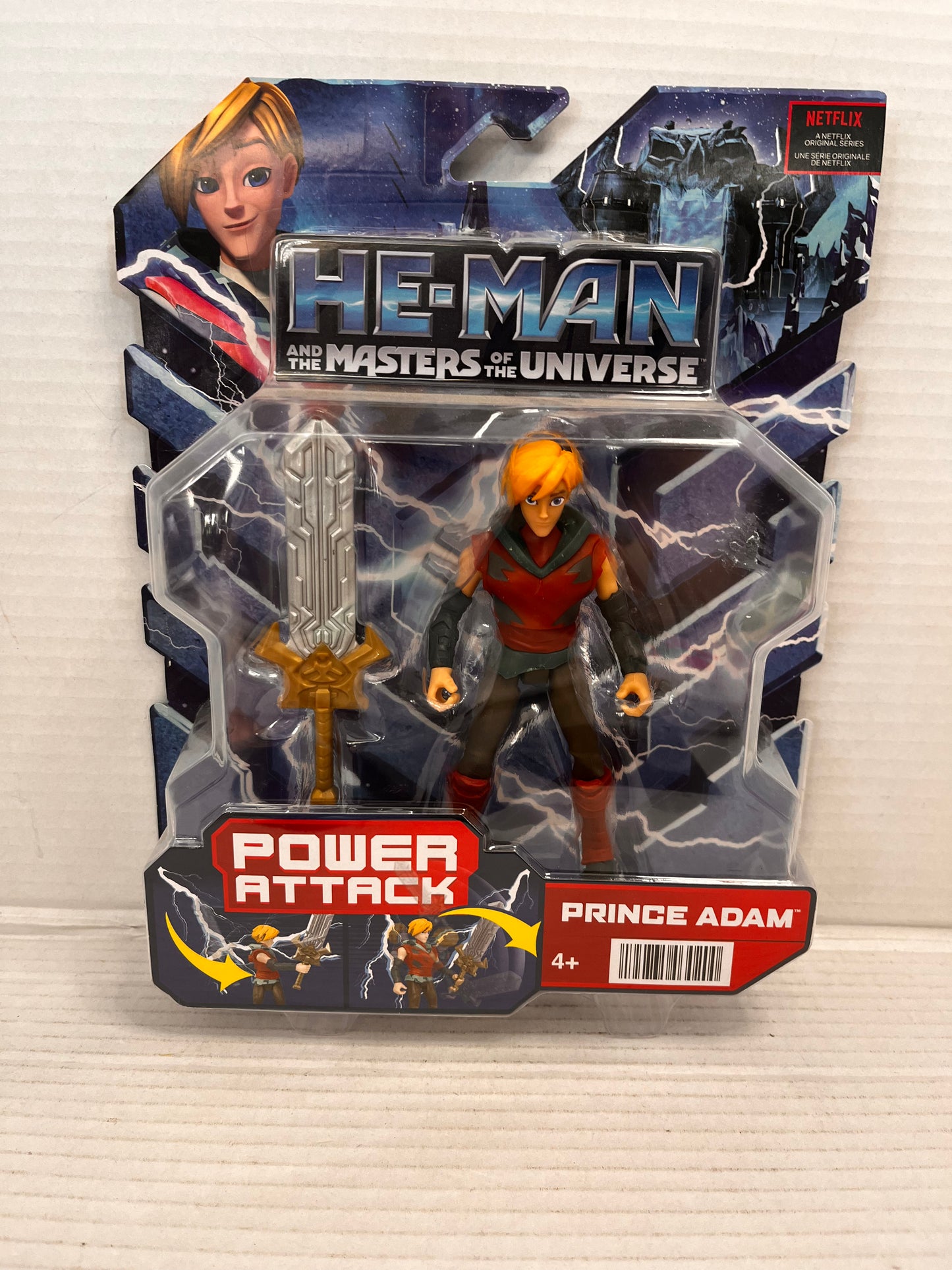 Prince Adam He-man And The Masters Of The Universe Netflix MOTU Power Attack