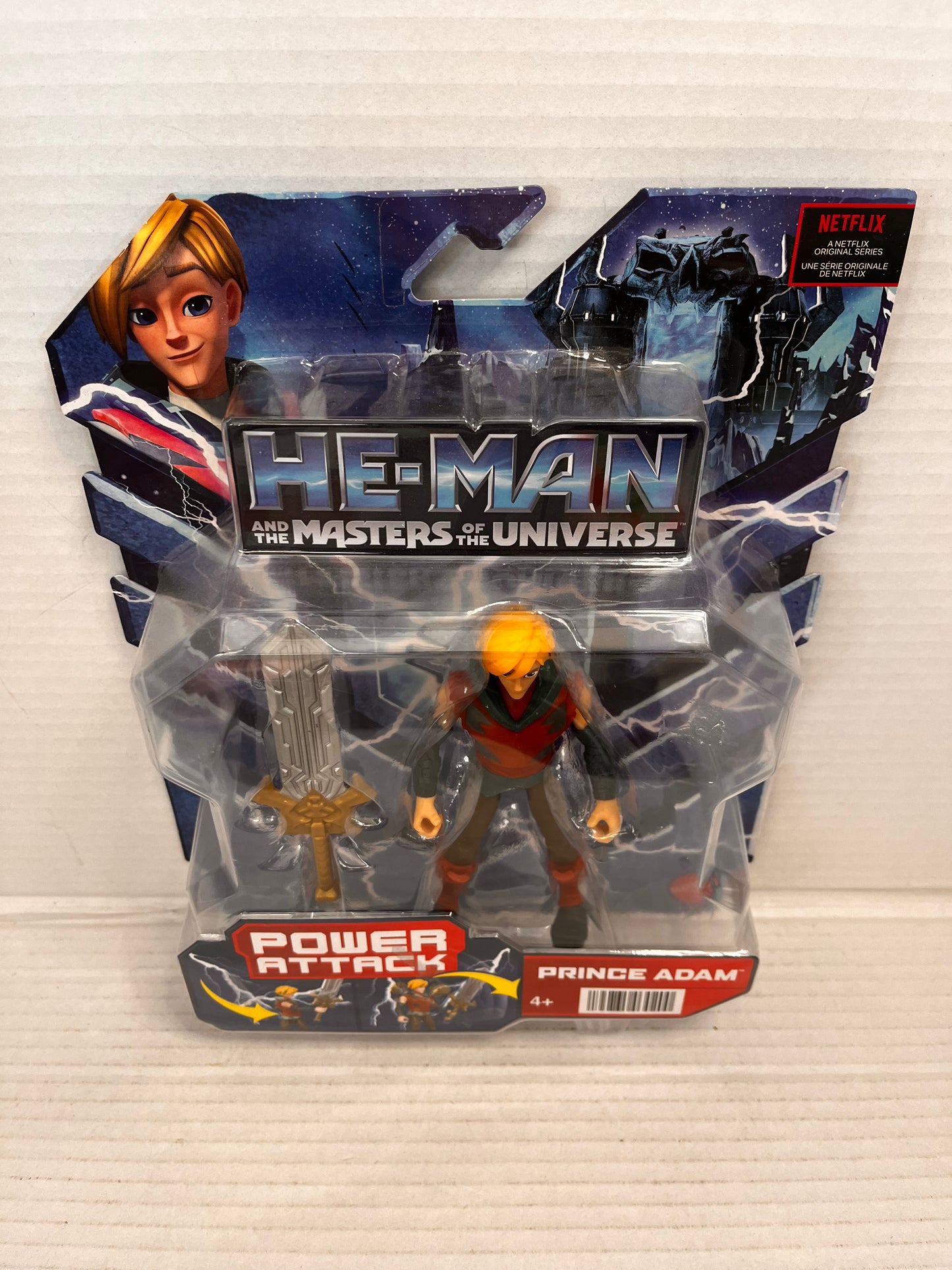 Prince Adam He-man And The Masters Of The Universe Netflix MOTU Power Attack
