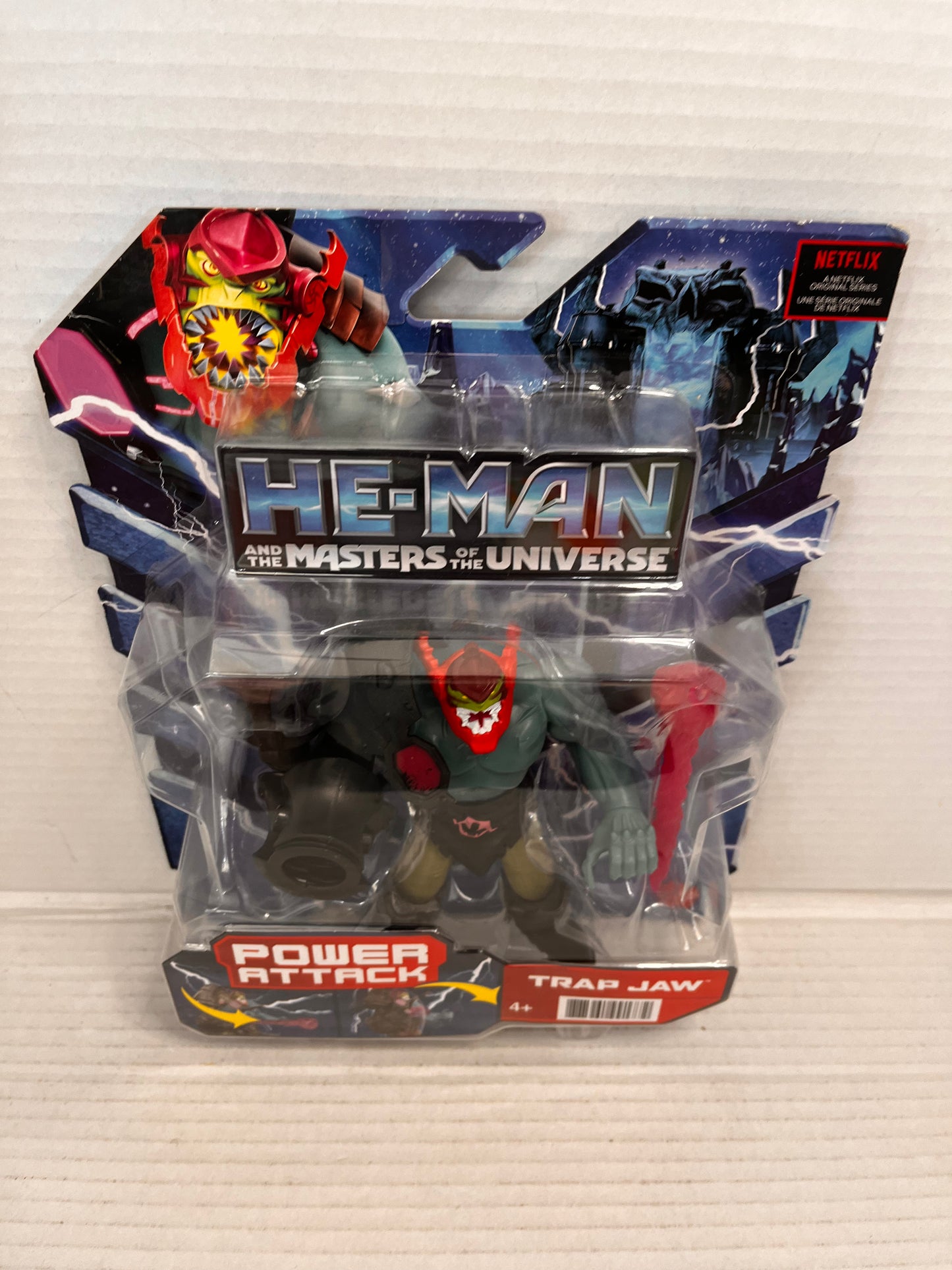 He-Man Masters of the Universe Power Attack Trap Jaw Action Figure