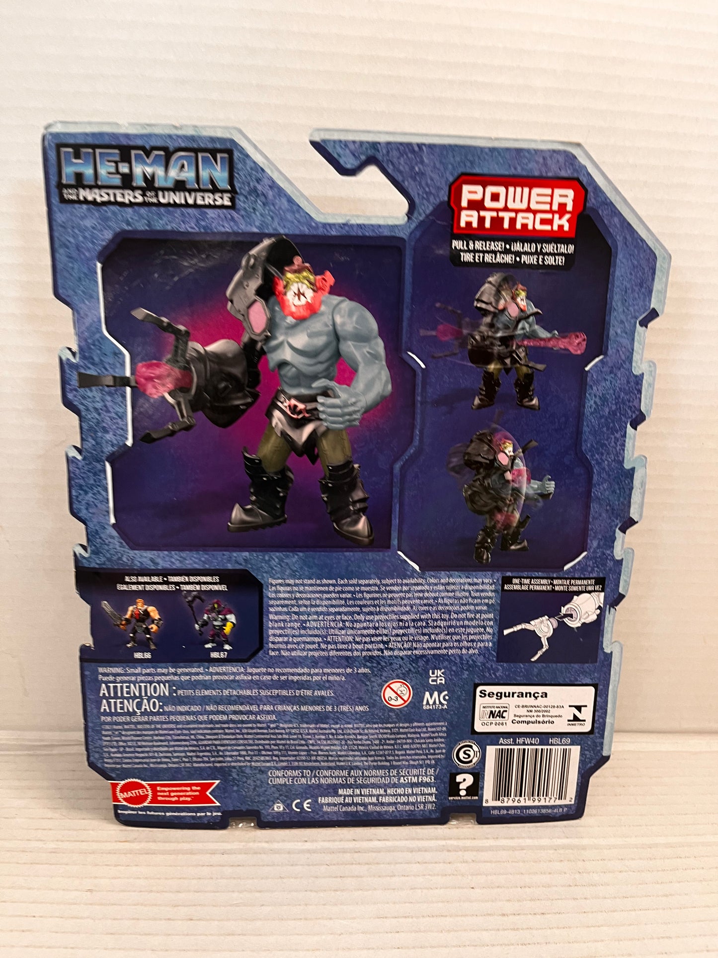 He-Man Masters of the Universe Power Attack Trap Jaw Action Figure