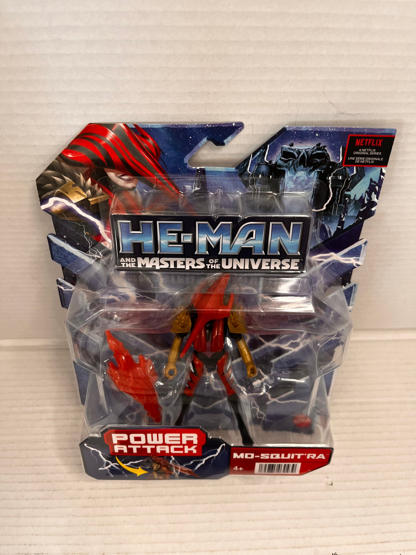 Mattel Masters of the Universe Mo-Squit'Ra with Power Attack