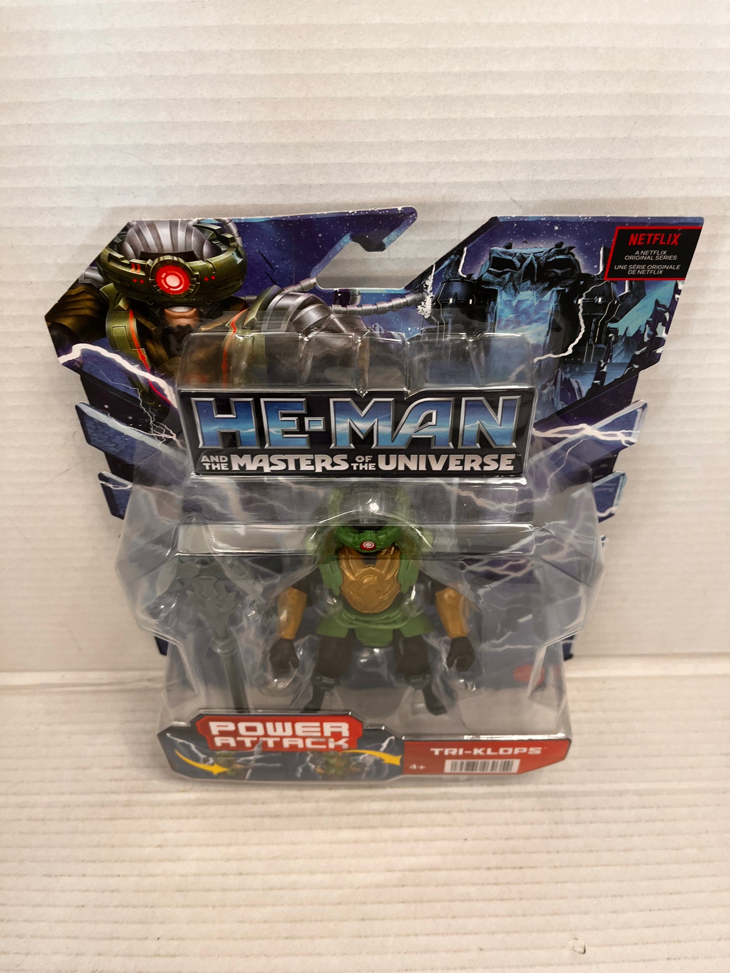 He-Man and MOTU Tri-Klops Power Attack Action Figure Netflix