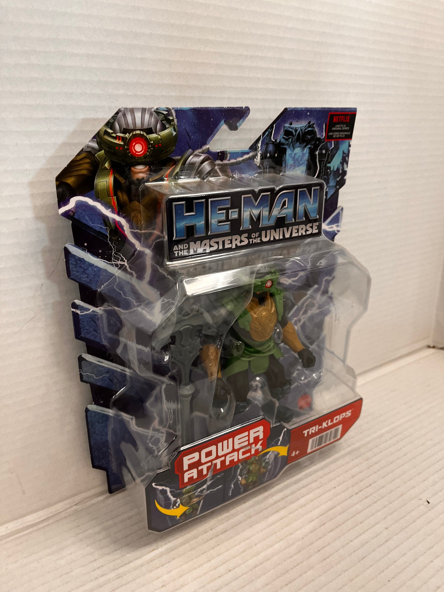 He-Man and MOTU Tri-Klops Power Attack Action Figure Netflix