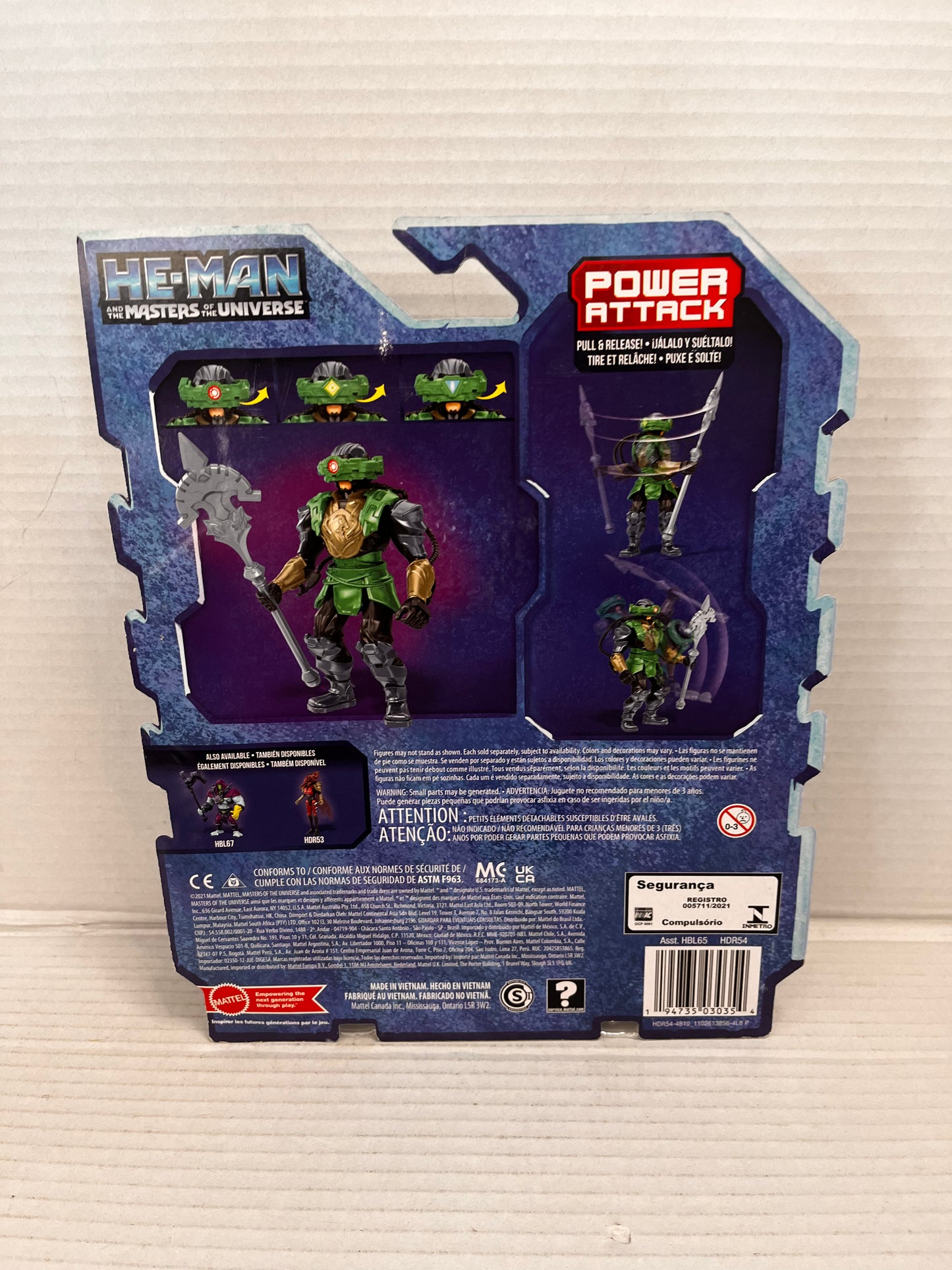 He-Man and MOTU Tri-Klops Power Attack Action Figure Netflix