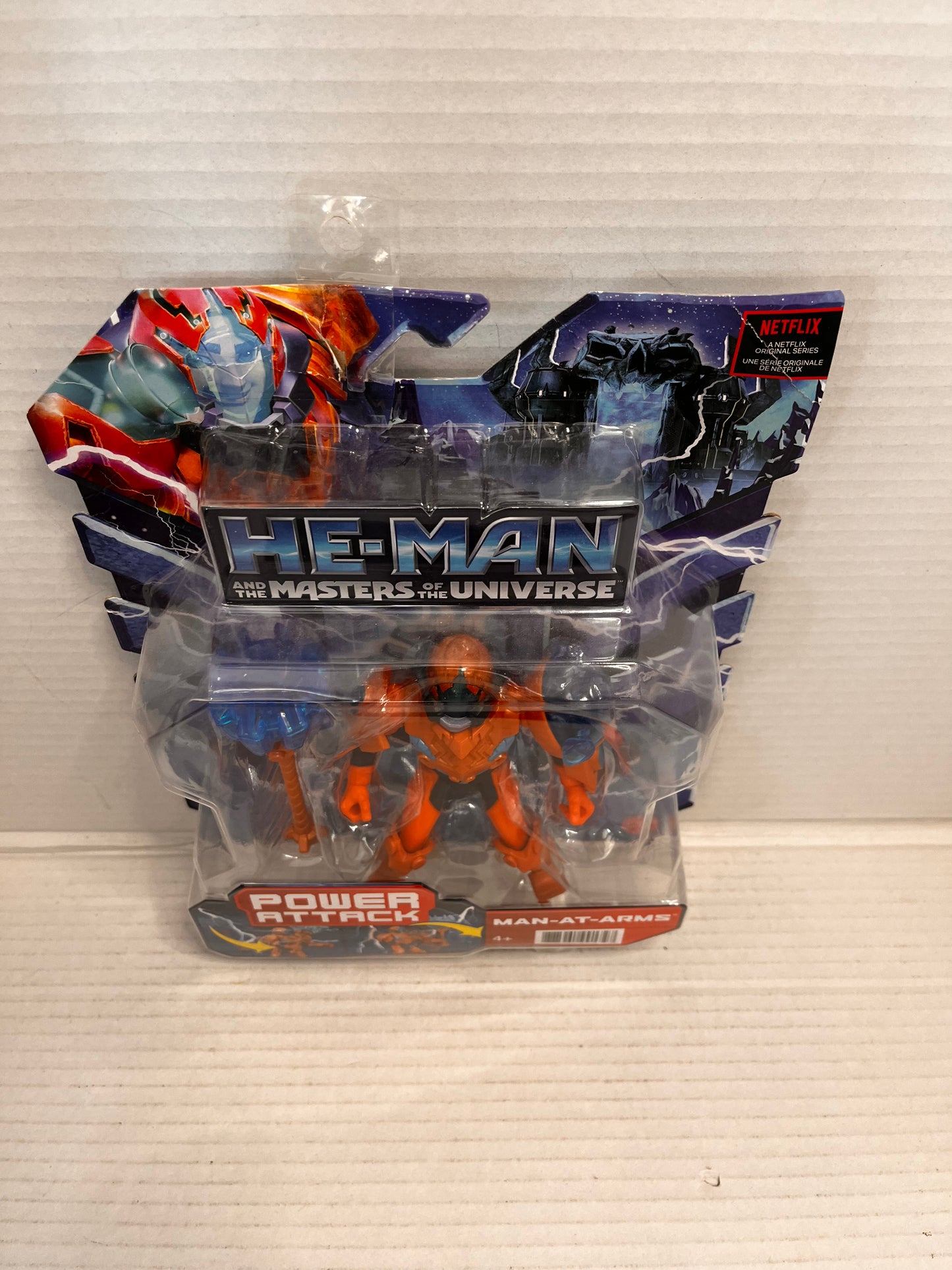 Man-At-Arms Power Attack Action Figure Masters of the Universe Mattel