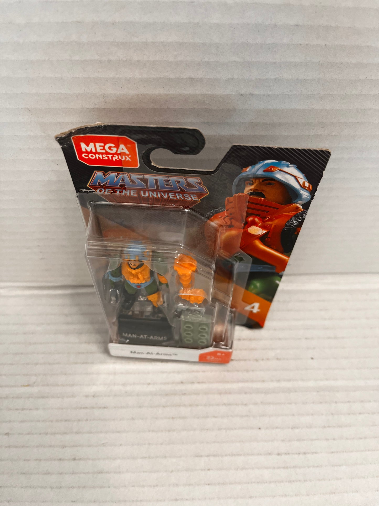 Man at Arms Masters of the Universe MOTU Mega Construx Series 4 Figure NEW/MOC