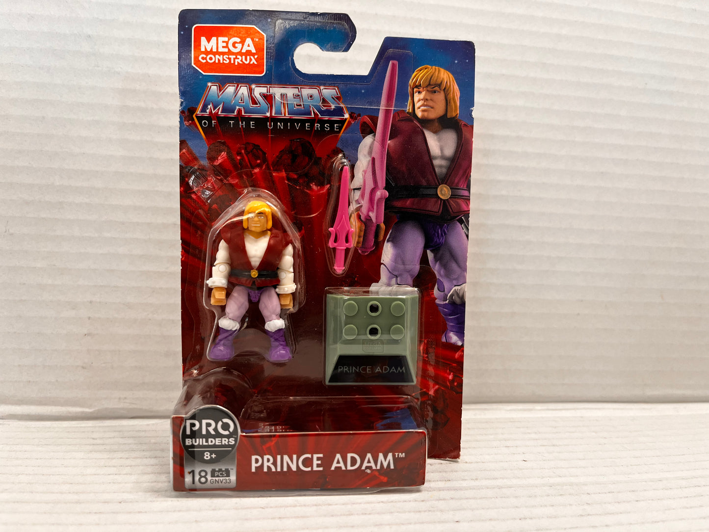 Mega Construx Masters of the Universe MOTU PRINCE ADAM