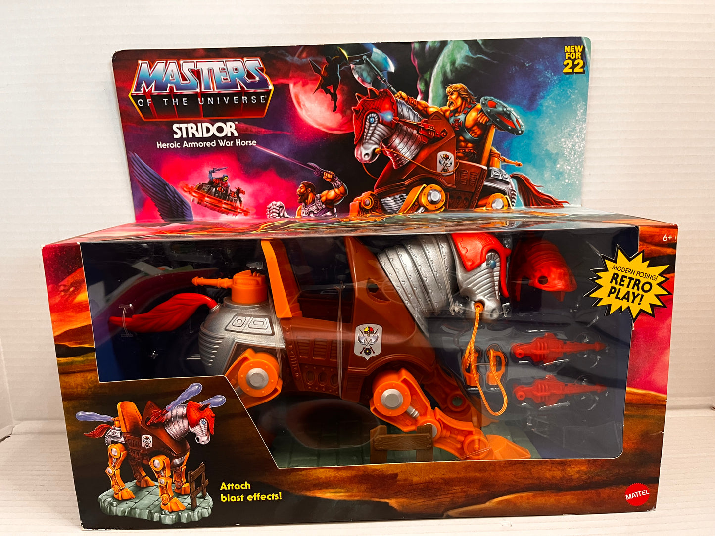 Mattel MOTU Masters Of The Universe Stridor Action Figure - New Sealed