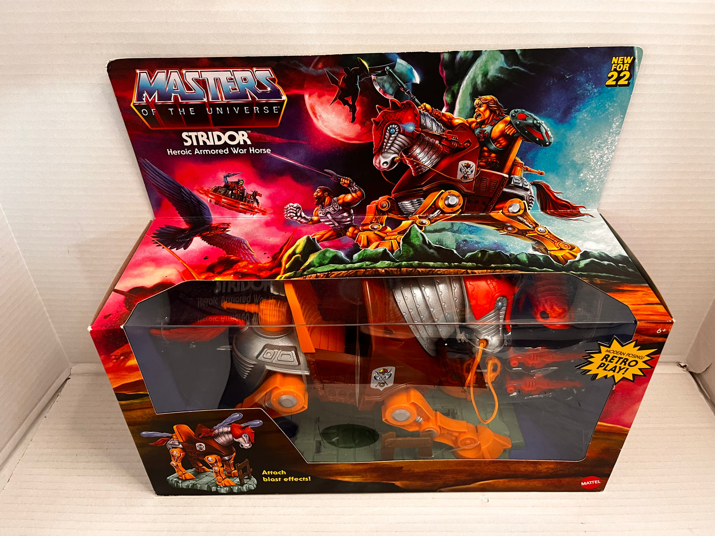 Mattel MOTU Masters Of The Universe Stridor Action Figure - New Sealed