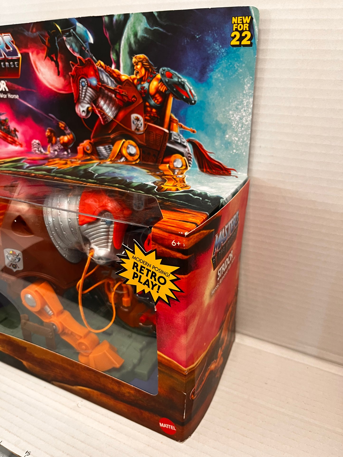 Mattel MOTU Masters Of The Universe Stridor Action Figure - New Sealed