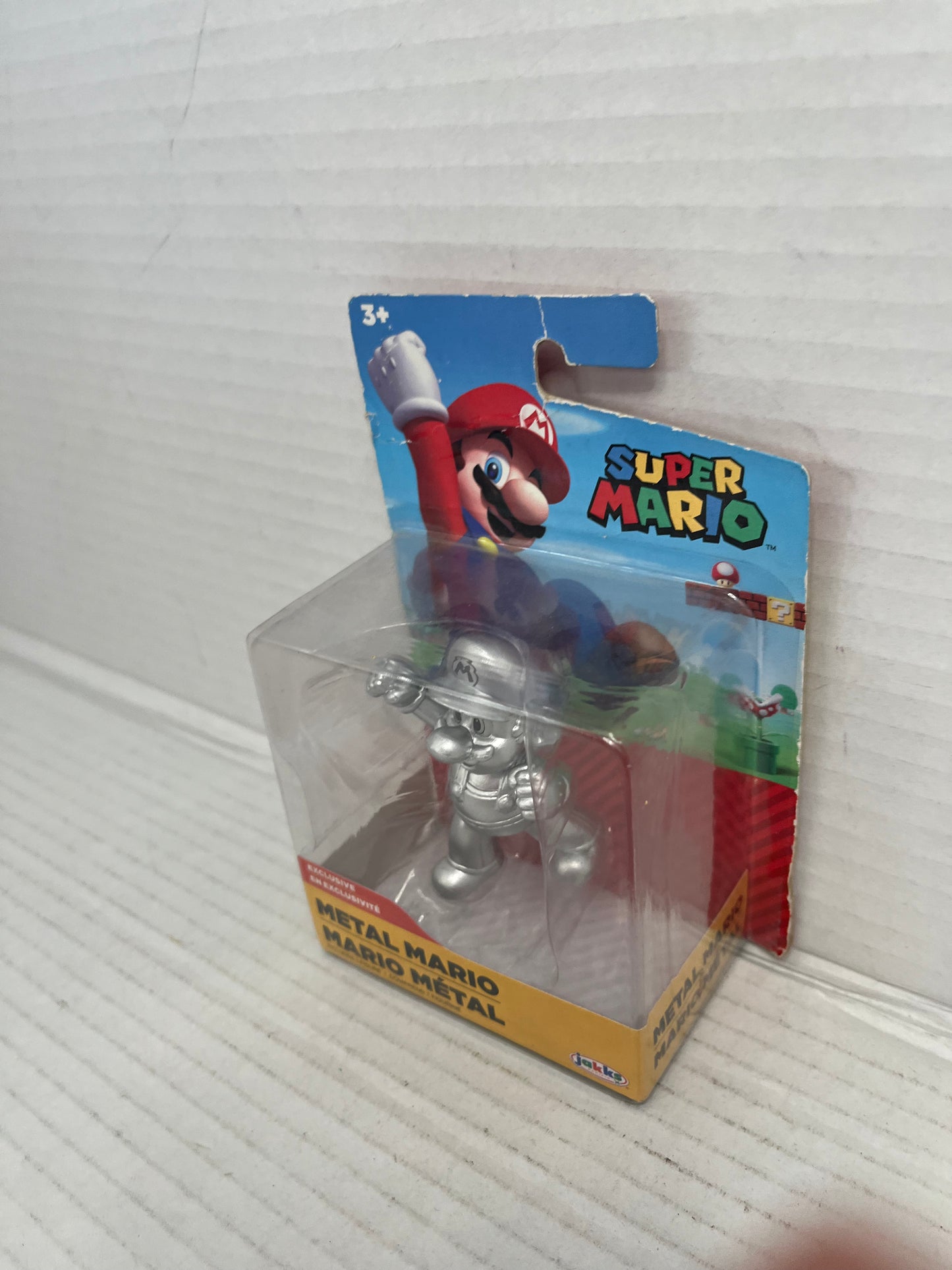 JAKKS Pacific Nintendo Super Mario METAL MARIO Action Figure 2019