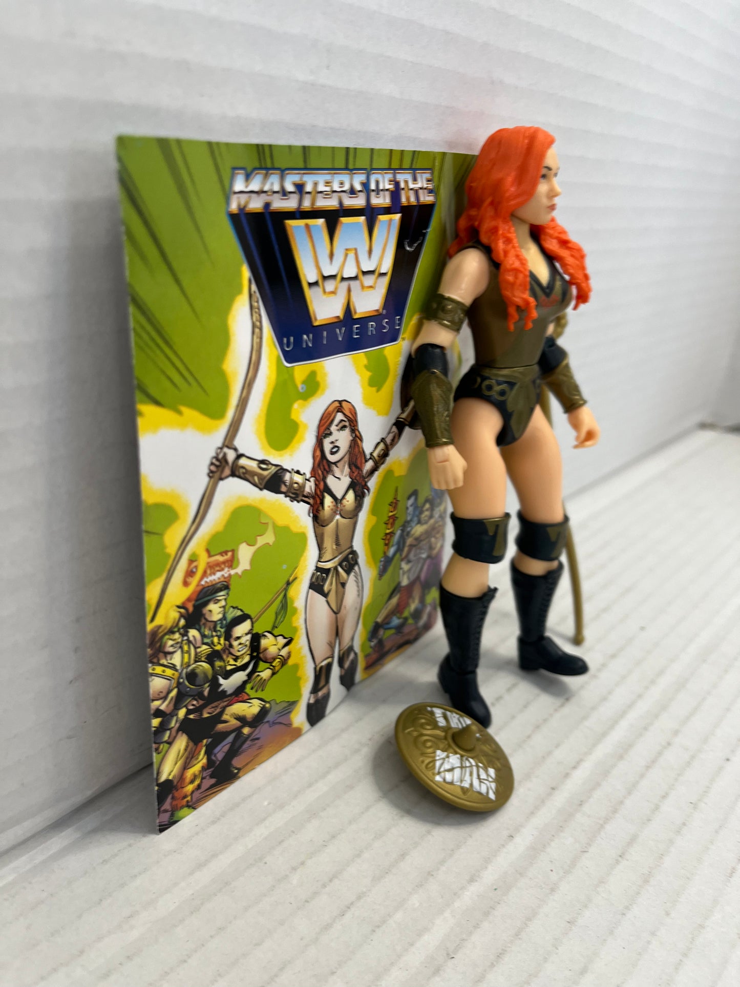WWE Mattel Masters of the Universe Becky Lynch Action Figure Loose Complete