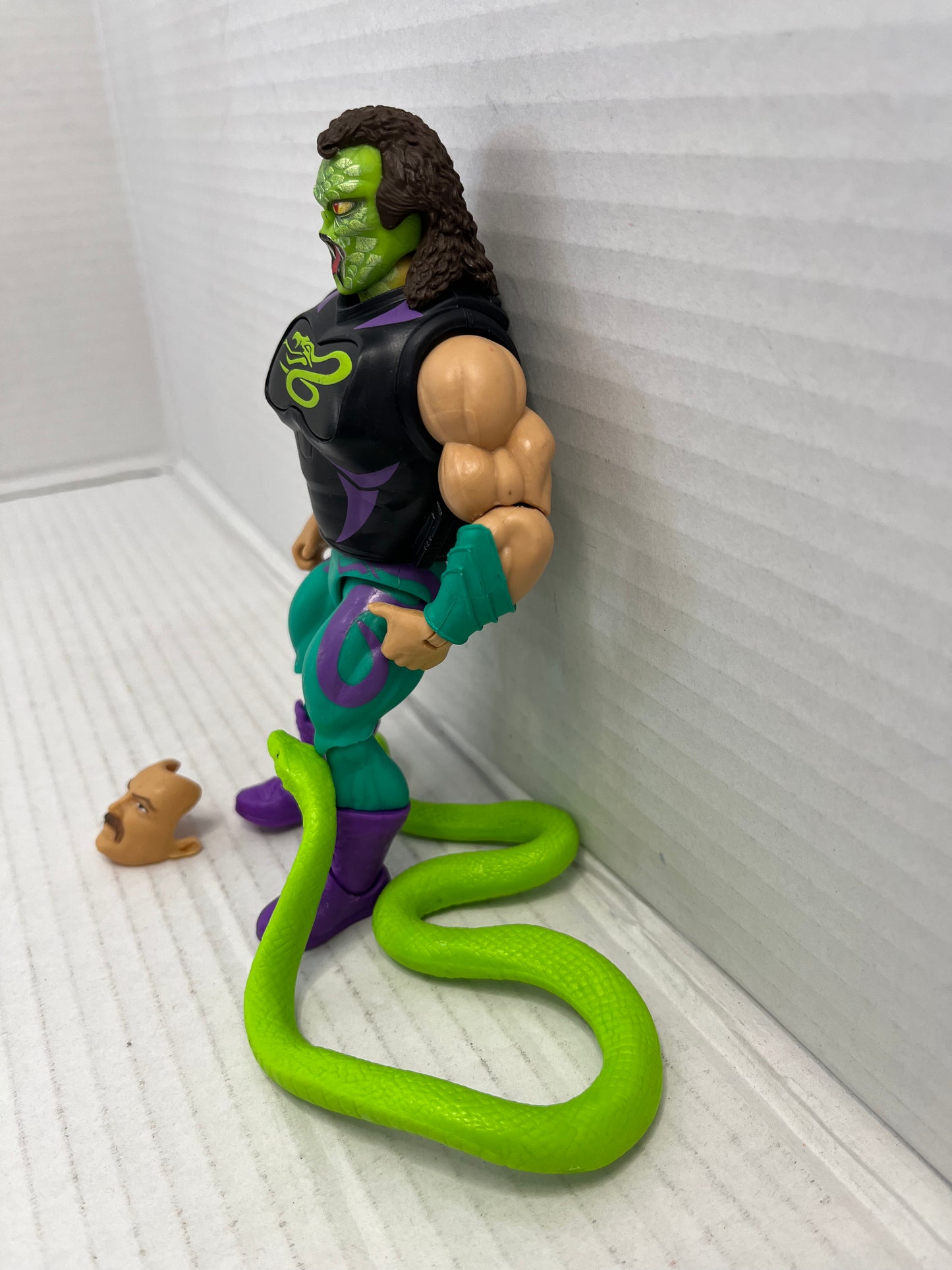 MATTEL Masters of the WWE Universe JAKE "The Snake" ROBERTS 100% Complete