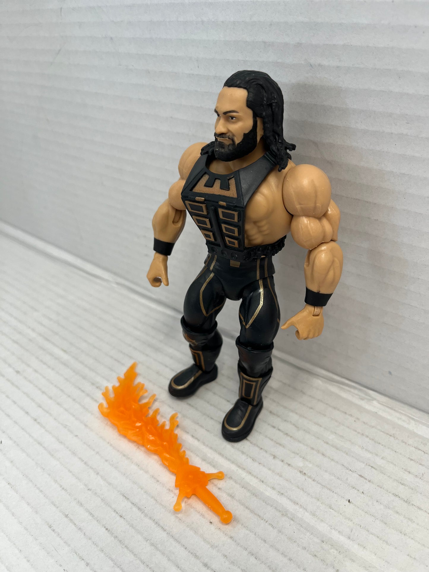 Masters of the WWE Universe SETH ROLLINS Mattel 100% Complete MOTU