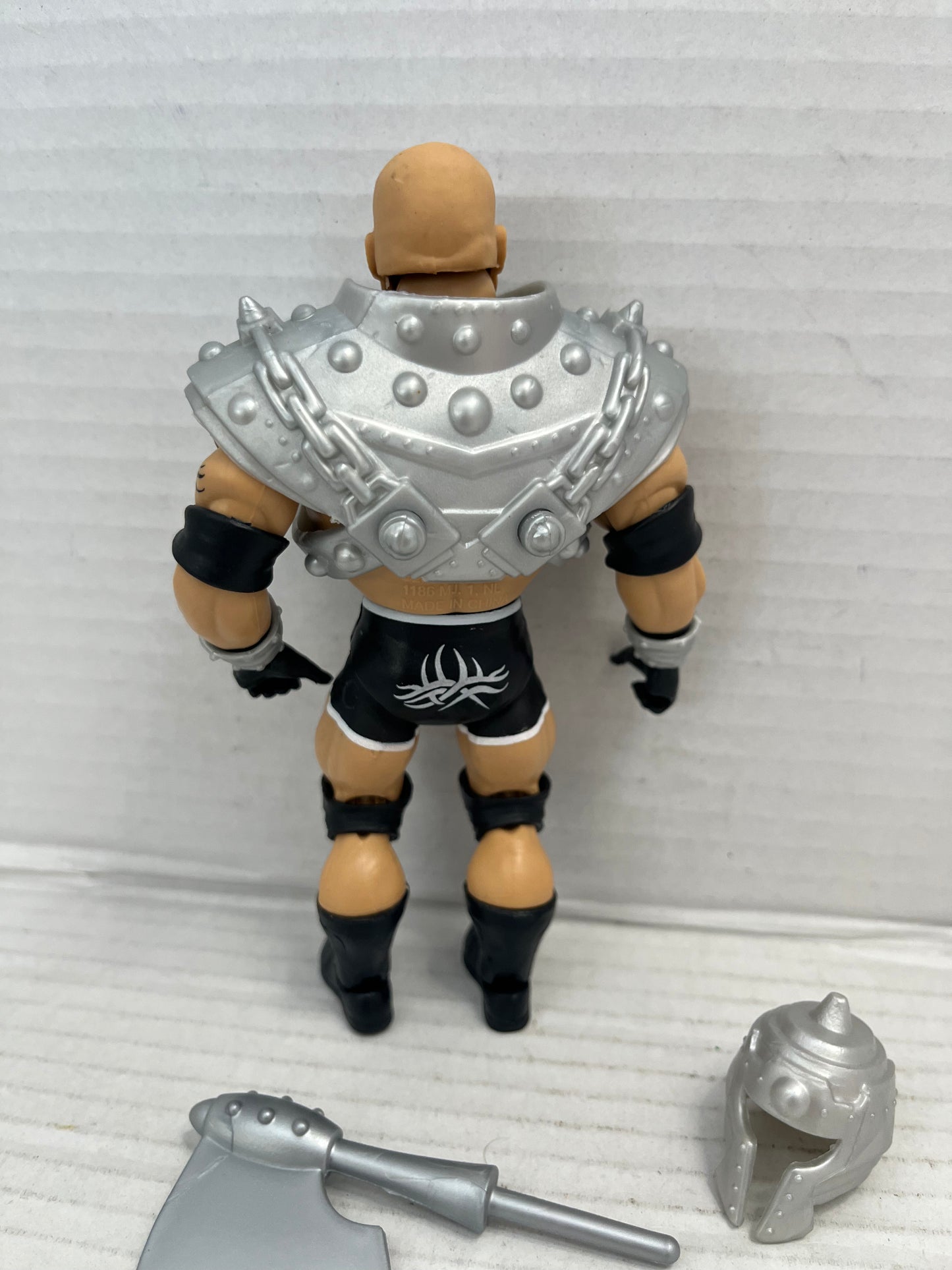 WWE Mattel Masters of the Universe Goldberg Action Figure Loose Complete
