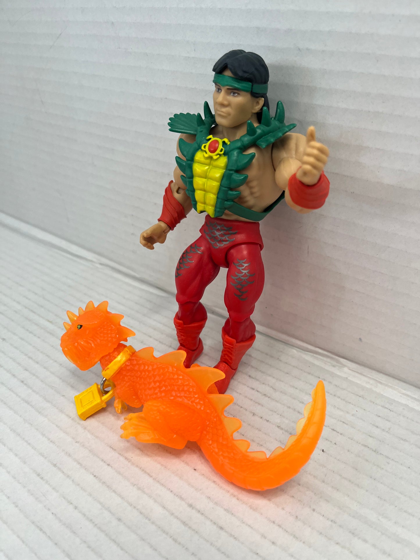 RICKY THE DRAGON STEAMBOAT MASTERS OF THE UNIVERSE WWE FIGURE WRESTLING