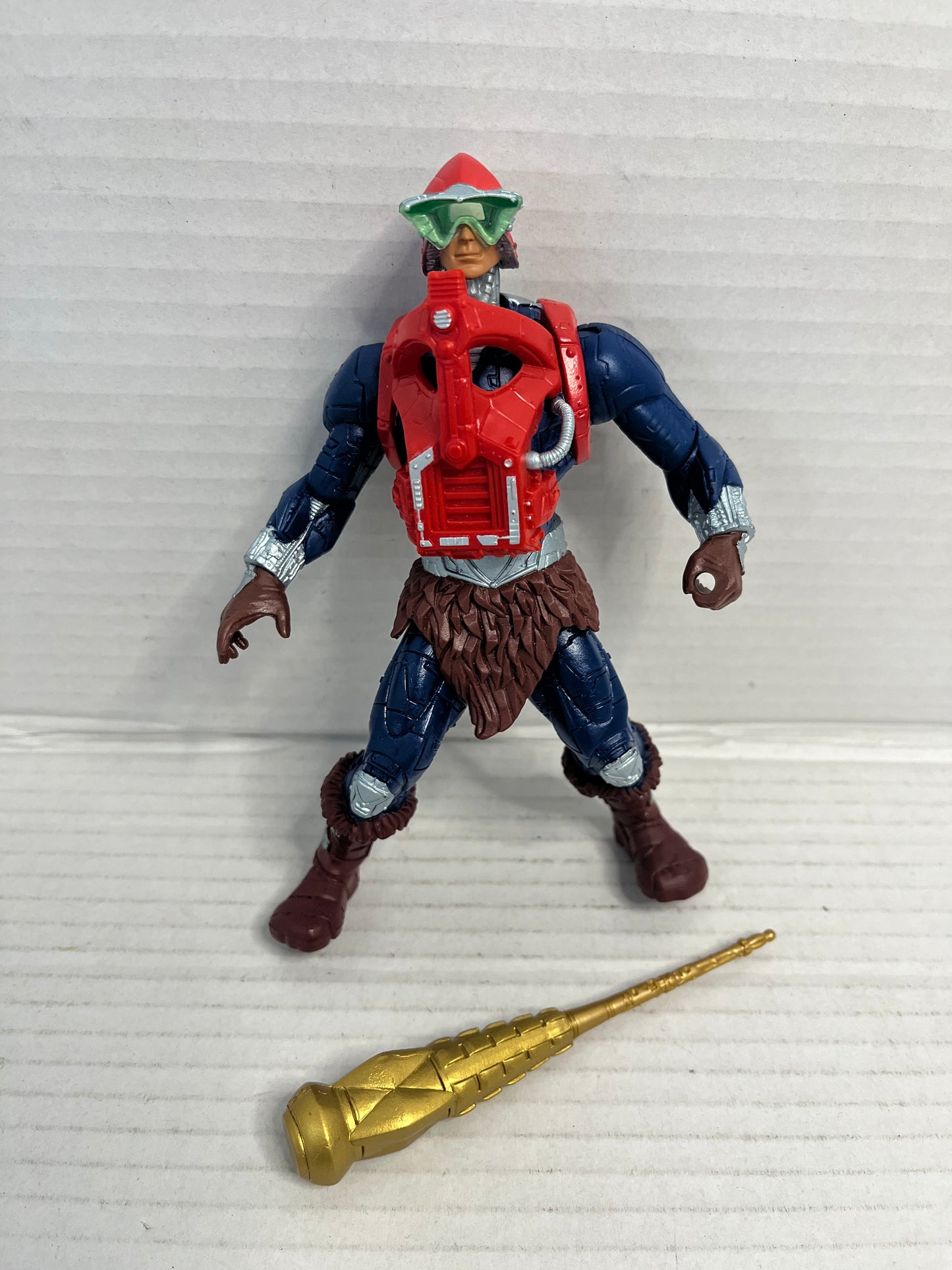 MOTU, Mekaneck, 200x, complete, figure, He-Man, Masters of the Universe, mace