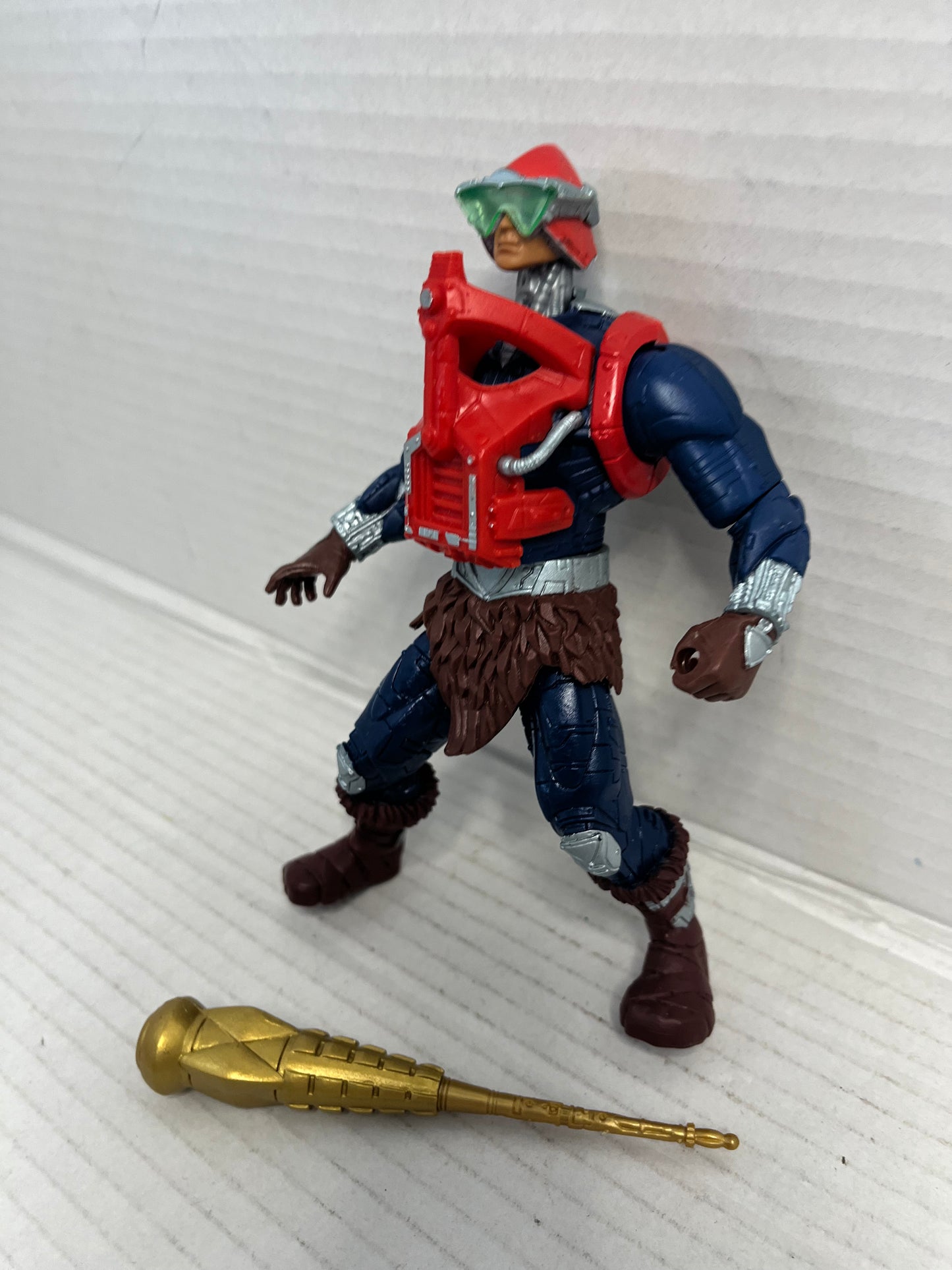 MOTU, Mekaneck, 200x, complete, figure, He-Man, Masters of the Universe, mace