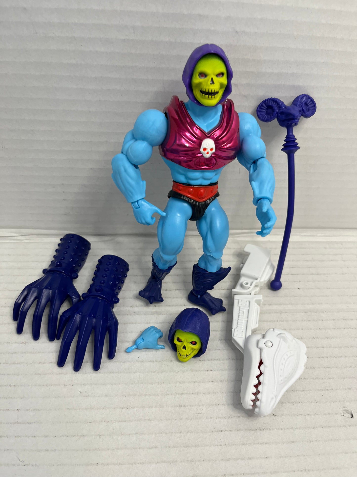 Masters of the Universe Origins TERROR CLAWS SKELETOR Figure 2022 complete