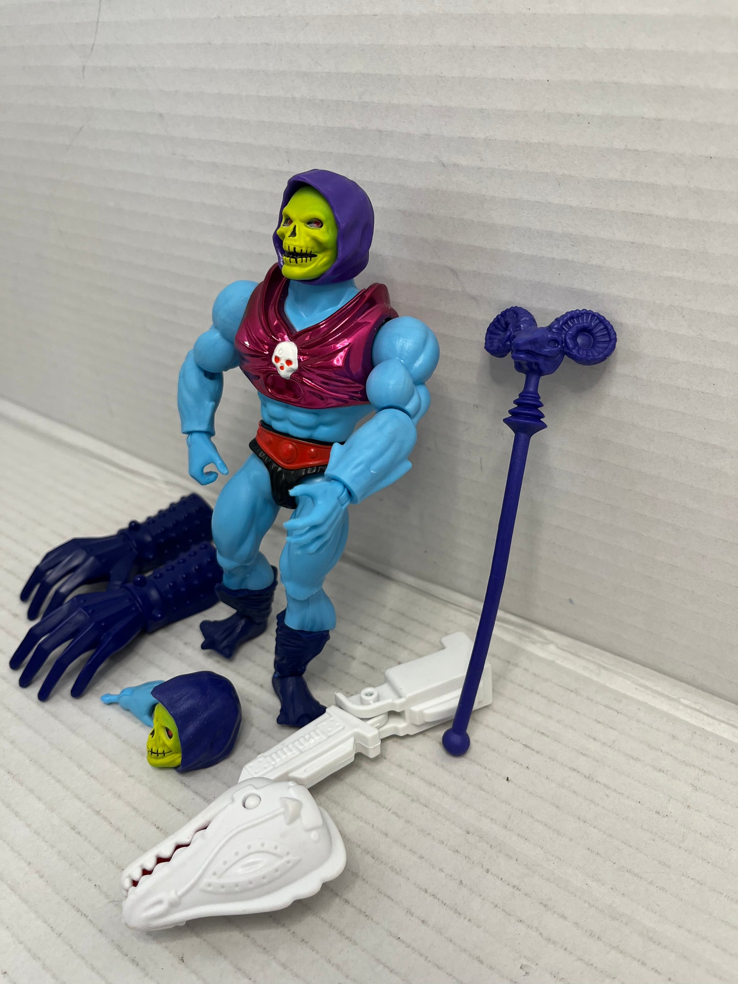Masters of the Universe Origins TERROR CLAWS SKELETOR Figure 2022 complete