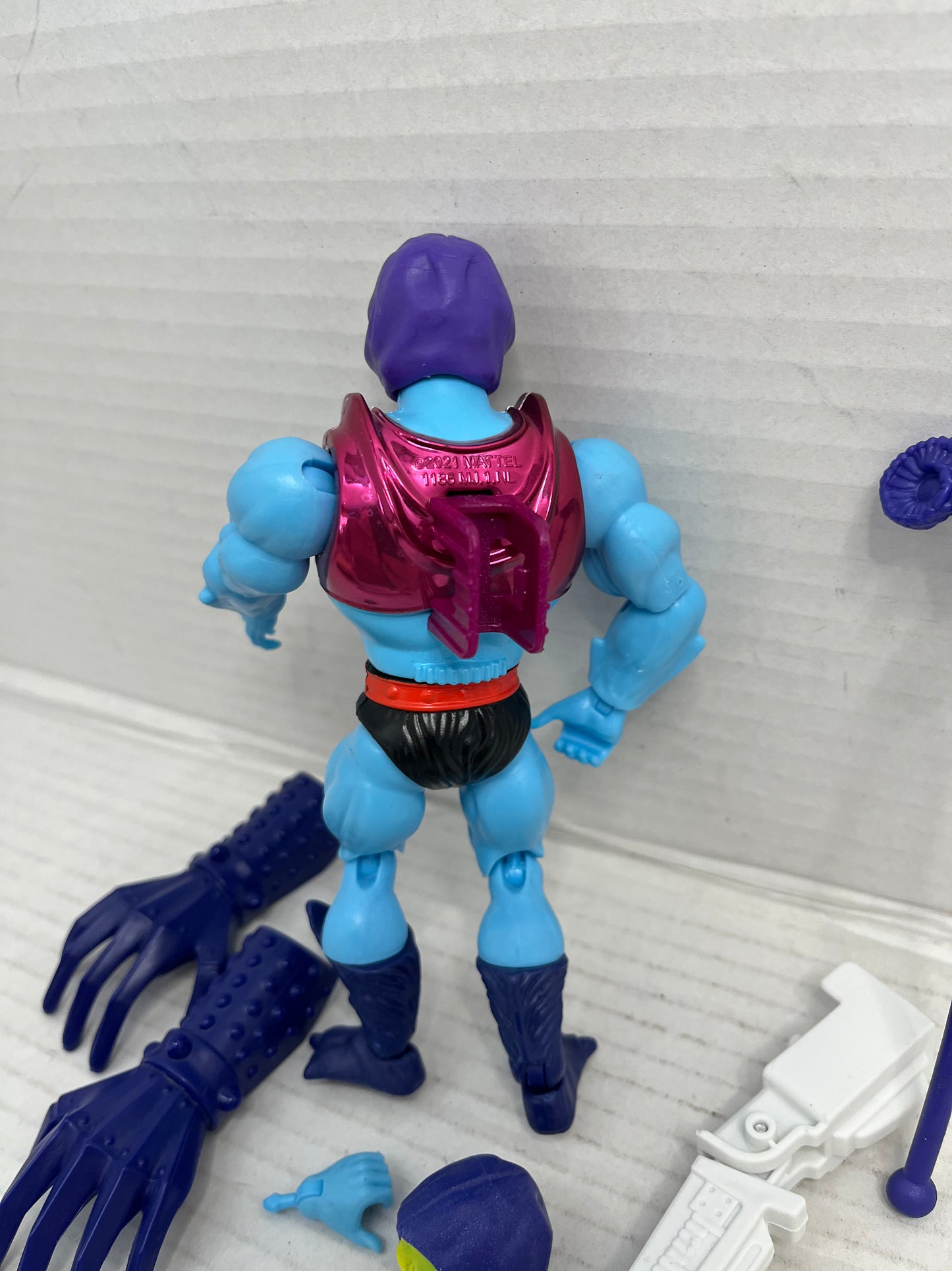 Masters of the Universe Origins TERROR CLAWS SKELETOR Figure 2022 complete