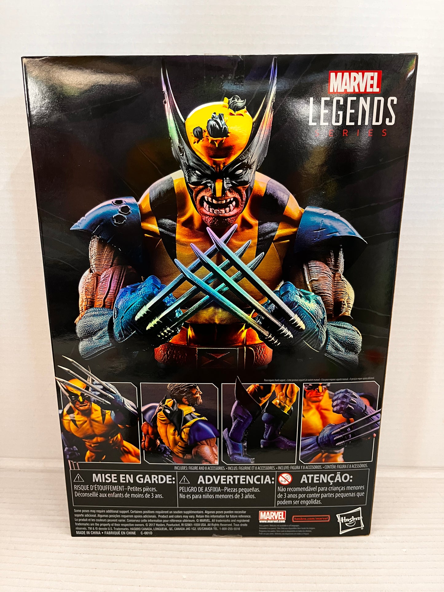 Rare 2018 Hasbro Marvel Legends Series 12" Wolverine Action Figure New SEALED