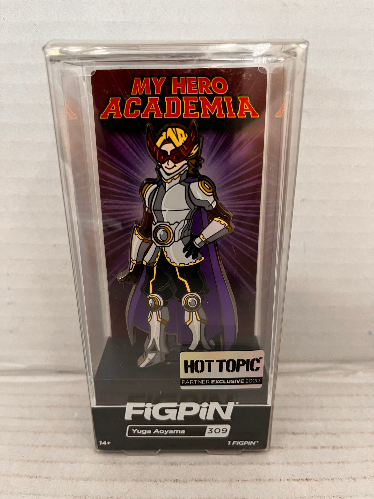 FiGPiN My Hero Acadamia Yuga Aoyama #309 Hot Topic Exclusive