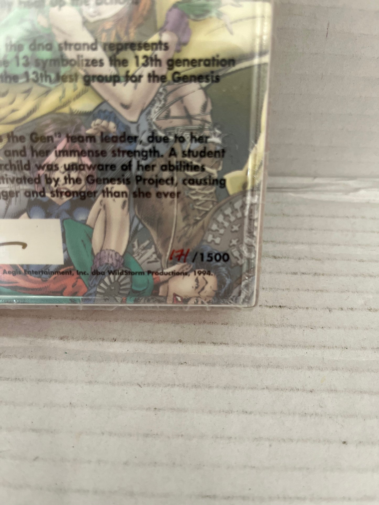 1994 Gen13 Sealed Limited Edition Signed J. Scott Campbell Collector Pin Set