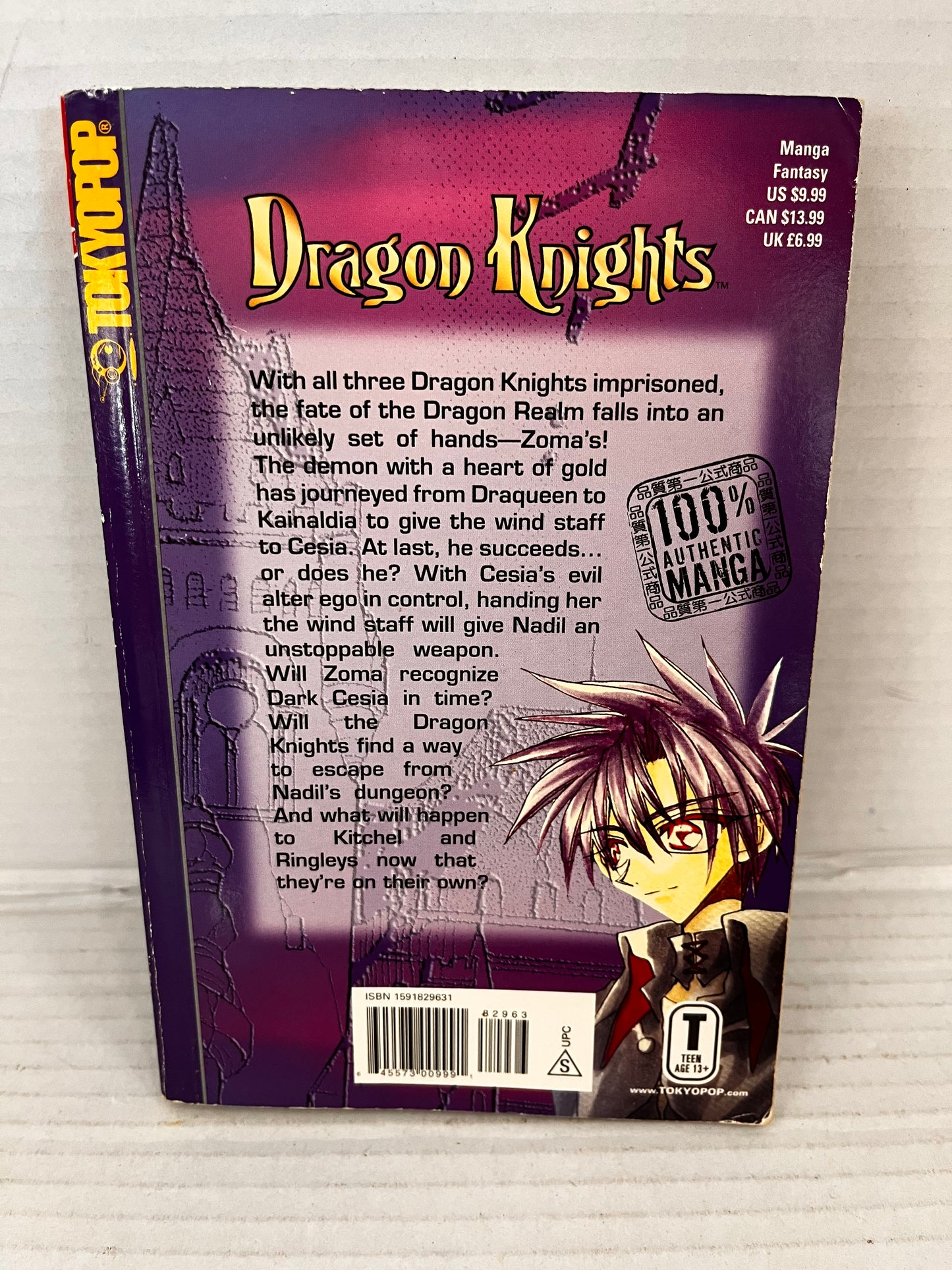 Mineko Ohkami- Dragon Knights Vol. 20 Manga Graphic Novel