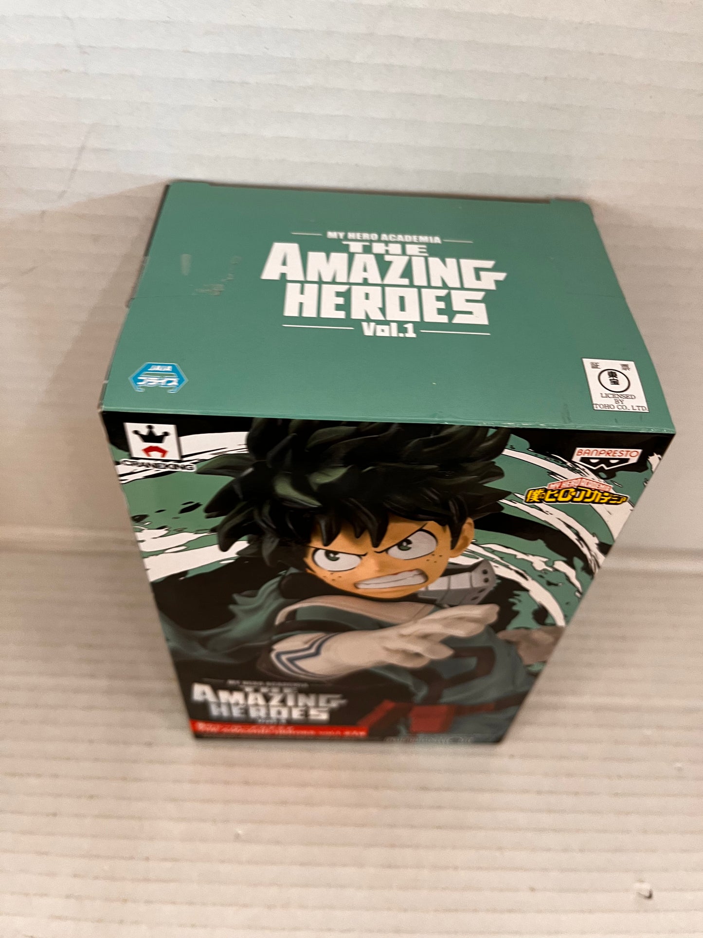 My Hero Academia The Amazing Heroes Vol 1 Izuku Midoriya Figure Statue Banpresto