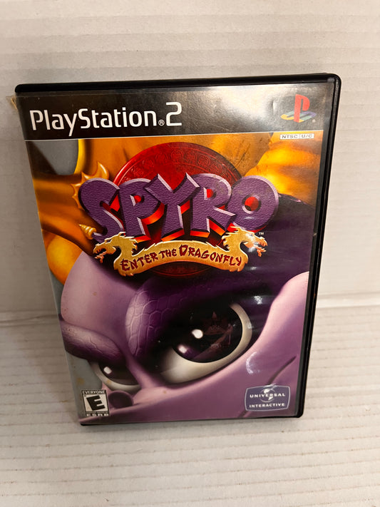 Spyro: Enter the Dragonfly (Sony PlayStation 2, 2002) Complete