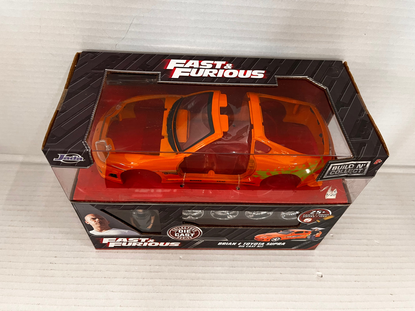 Jada Toys - 1:24 Fast & Furious 1 - Brian's Toyota Supra Build N Collect Sealed