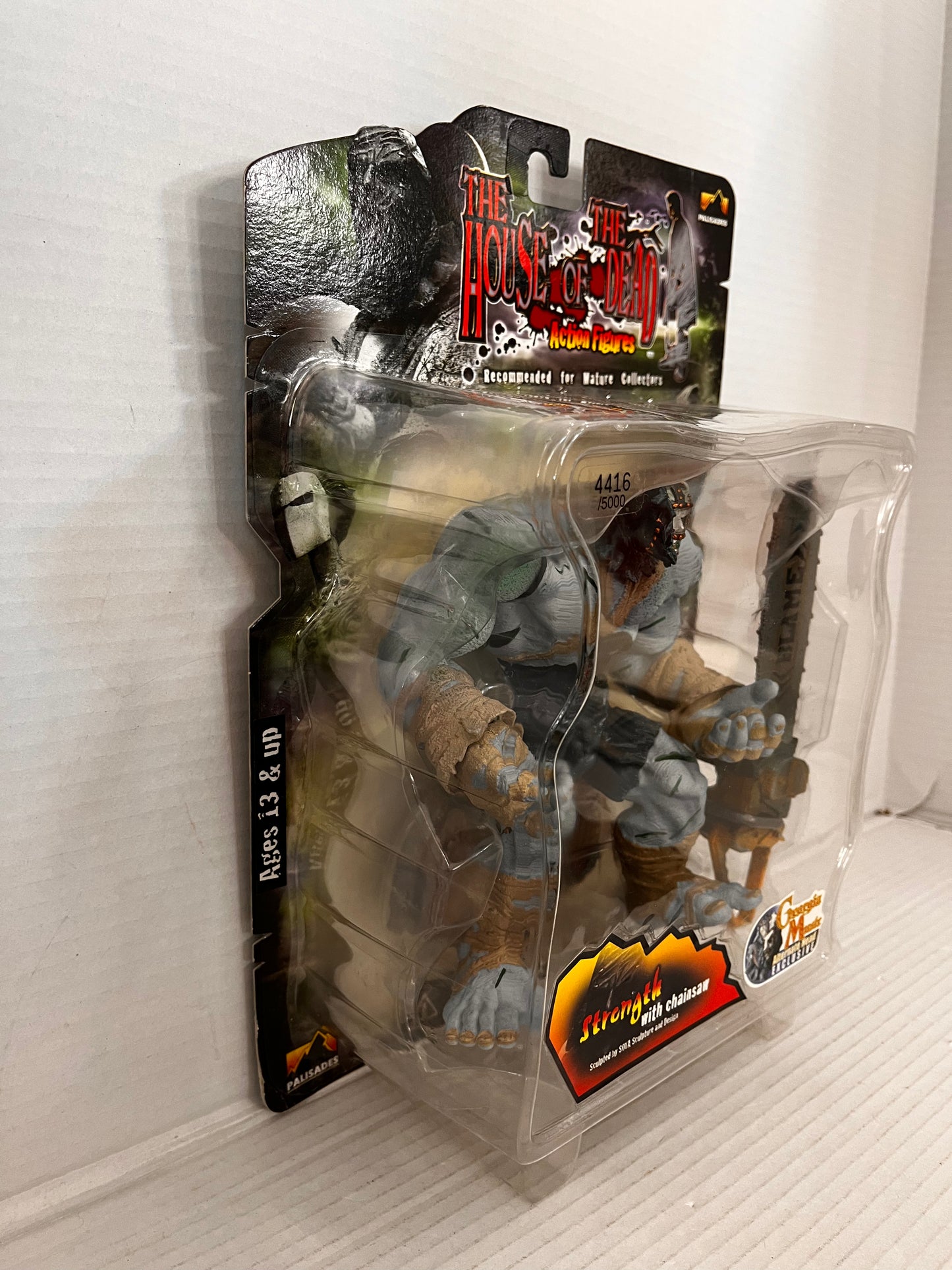 Palisades 2000 House of the Dead Strength With Chainsaw 7" Figure Exclusive