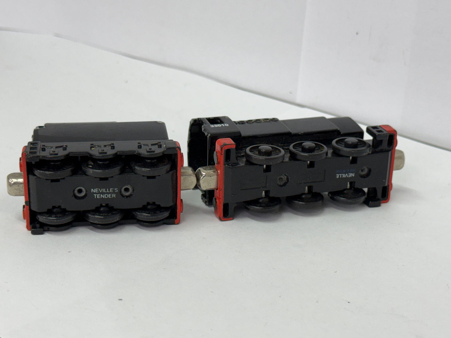 NEVILLE & Tender THOMAS FRIENDS TRAIN TAKE N PLAY Diecast 2008 Learning Curve