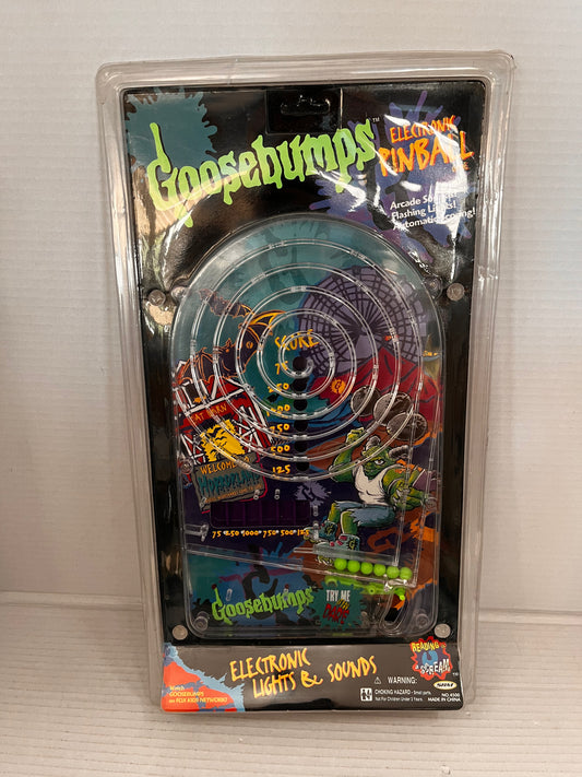 Vintage 90s Goosebumps Horrorland R.L. Stine Electric Pinball Game