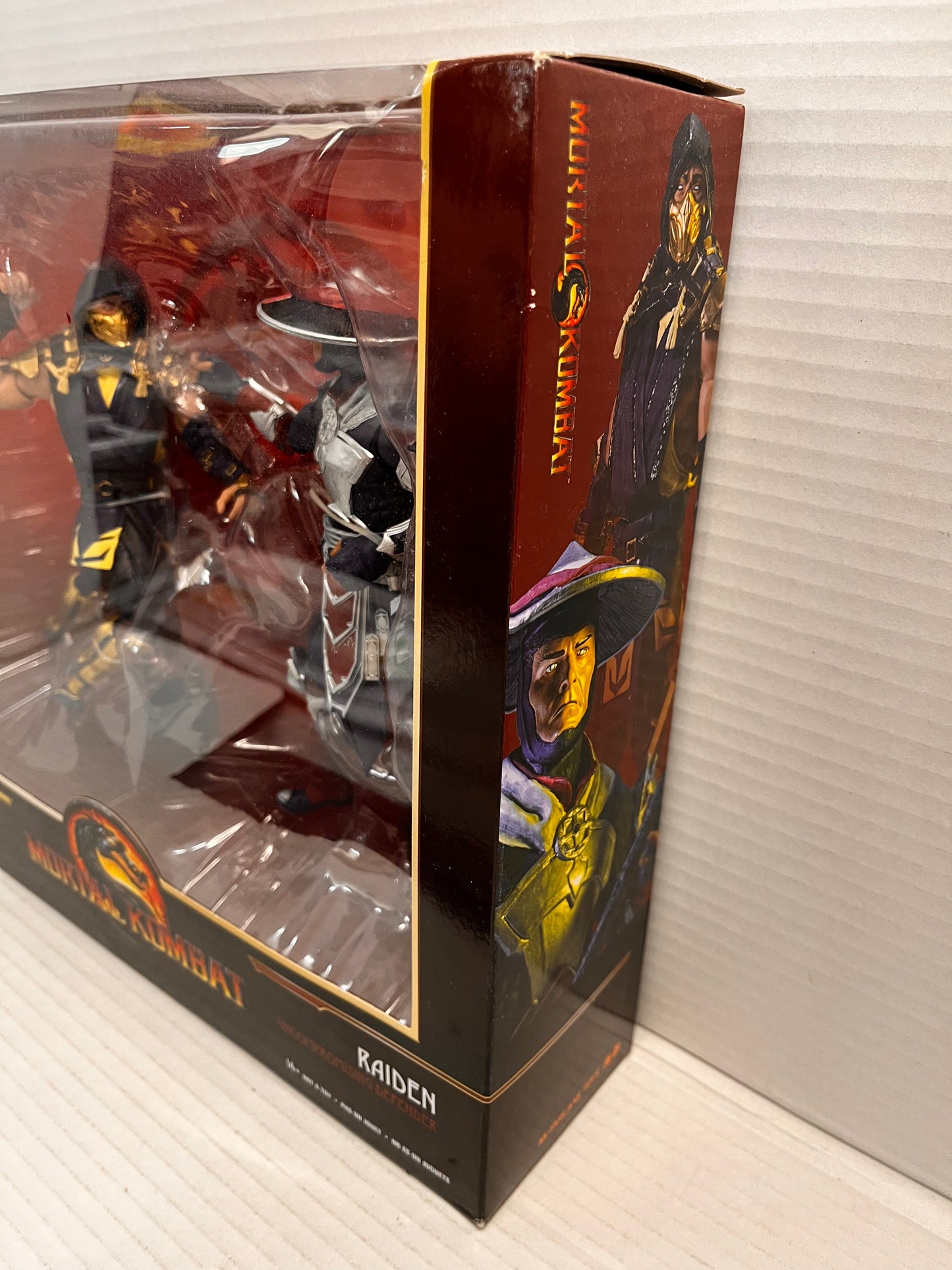 McFarlane Mortal Kombat Scorpion and Raiden 2 Pack 7" Action Figure Variant New