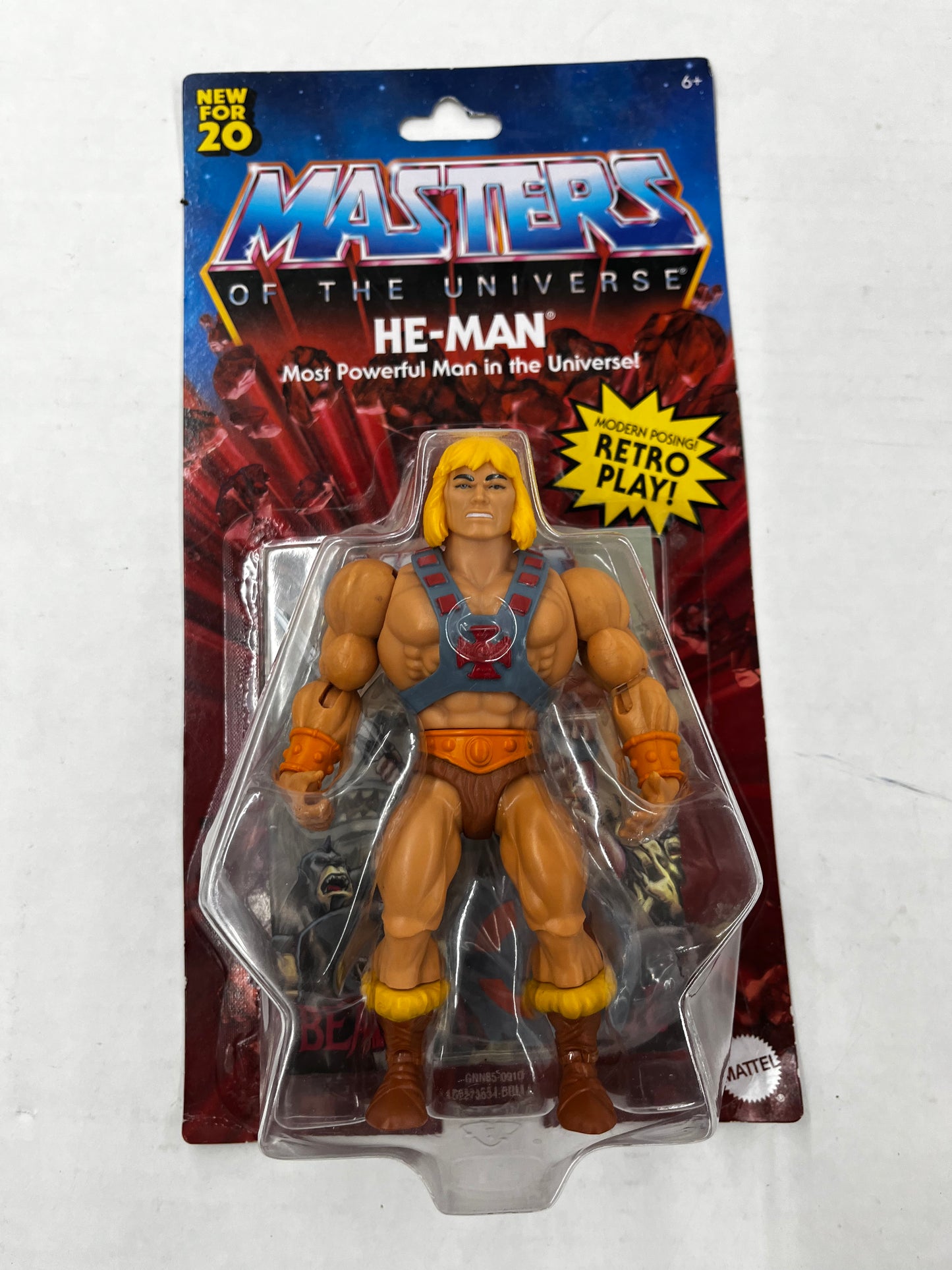 Masters of the Universe Origins He-Man Retro Play Action Figure