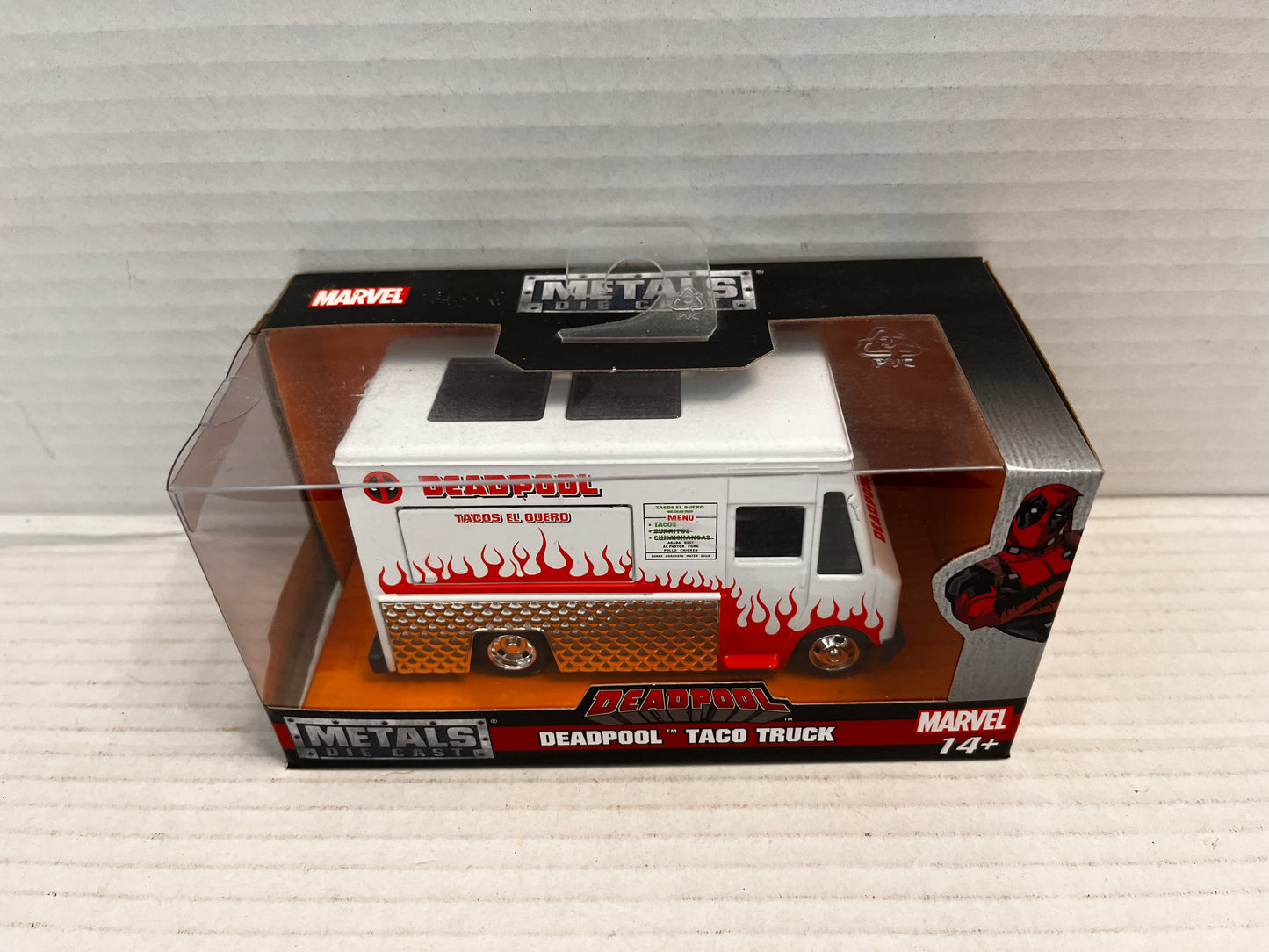Deadpool Jada Metals Die Cast Taco Truck 1:32 Scale Marvel Tacos El Guero