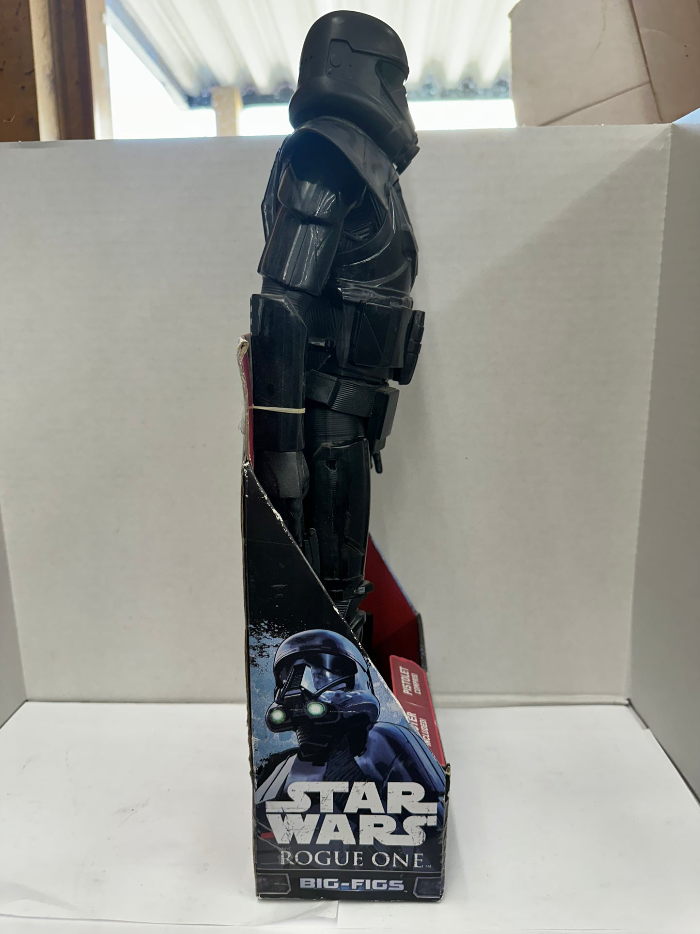 Jakks 2016 Star Wars 19" Rogue One Death Trooper Figure w Blaster & Rifle