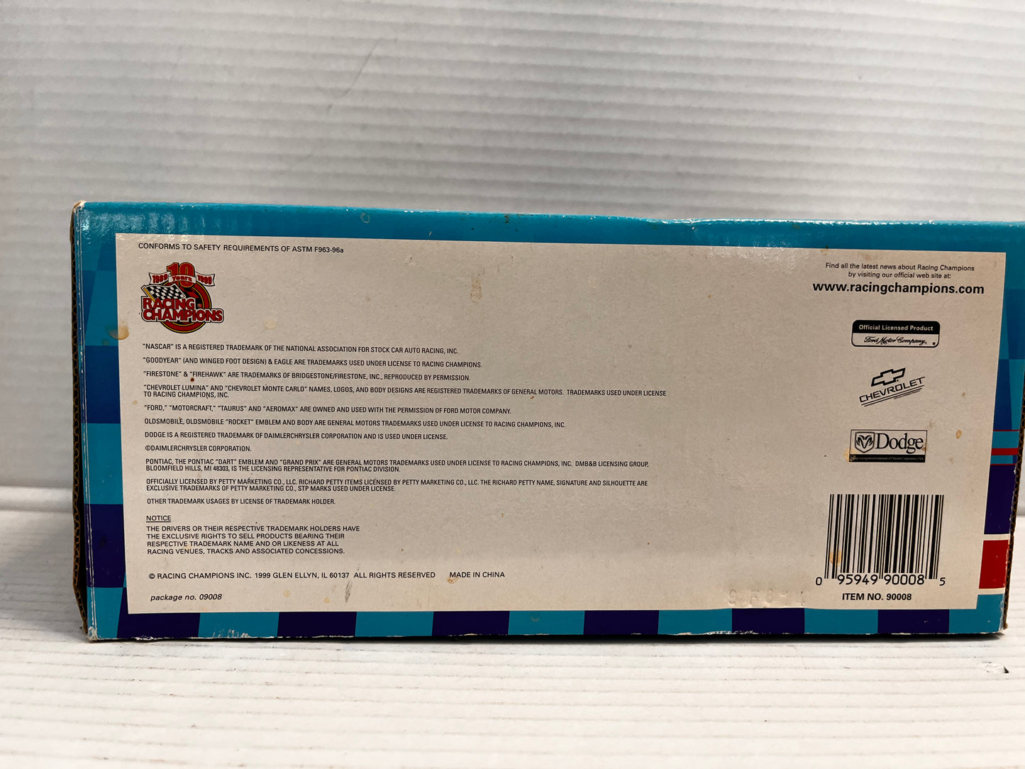 John Andretti #43 STP Pontiac 1999 1:24 50th Petty Racing Anniv. NEW