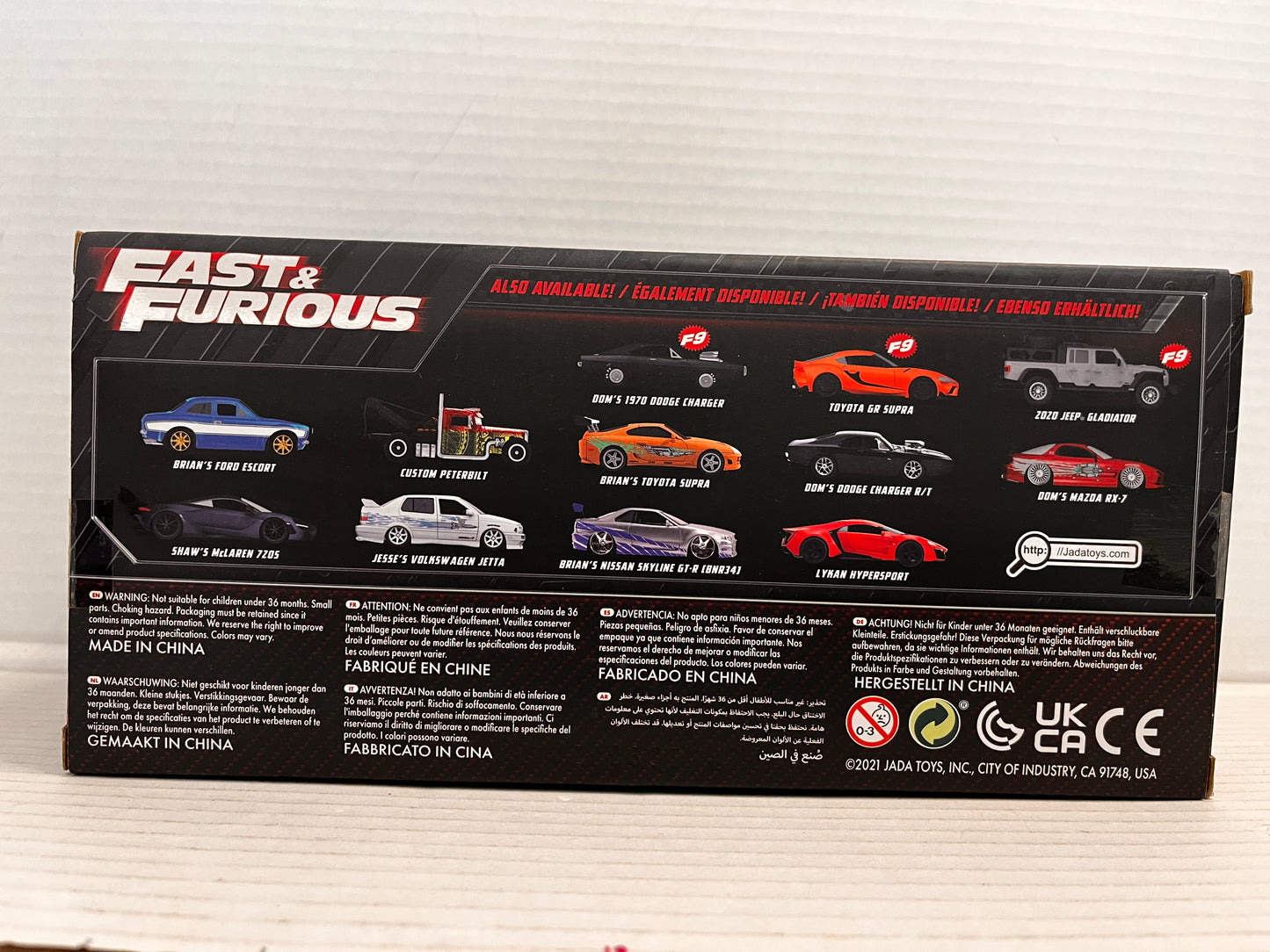 2023 Jada Fast & Furious: Brian's Nissan Skyline GT-R R34 (Turquoise) 1:24