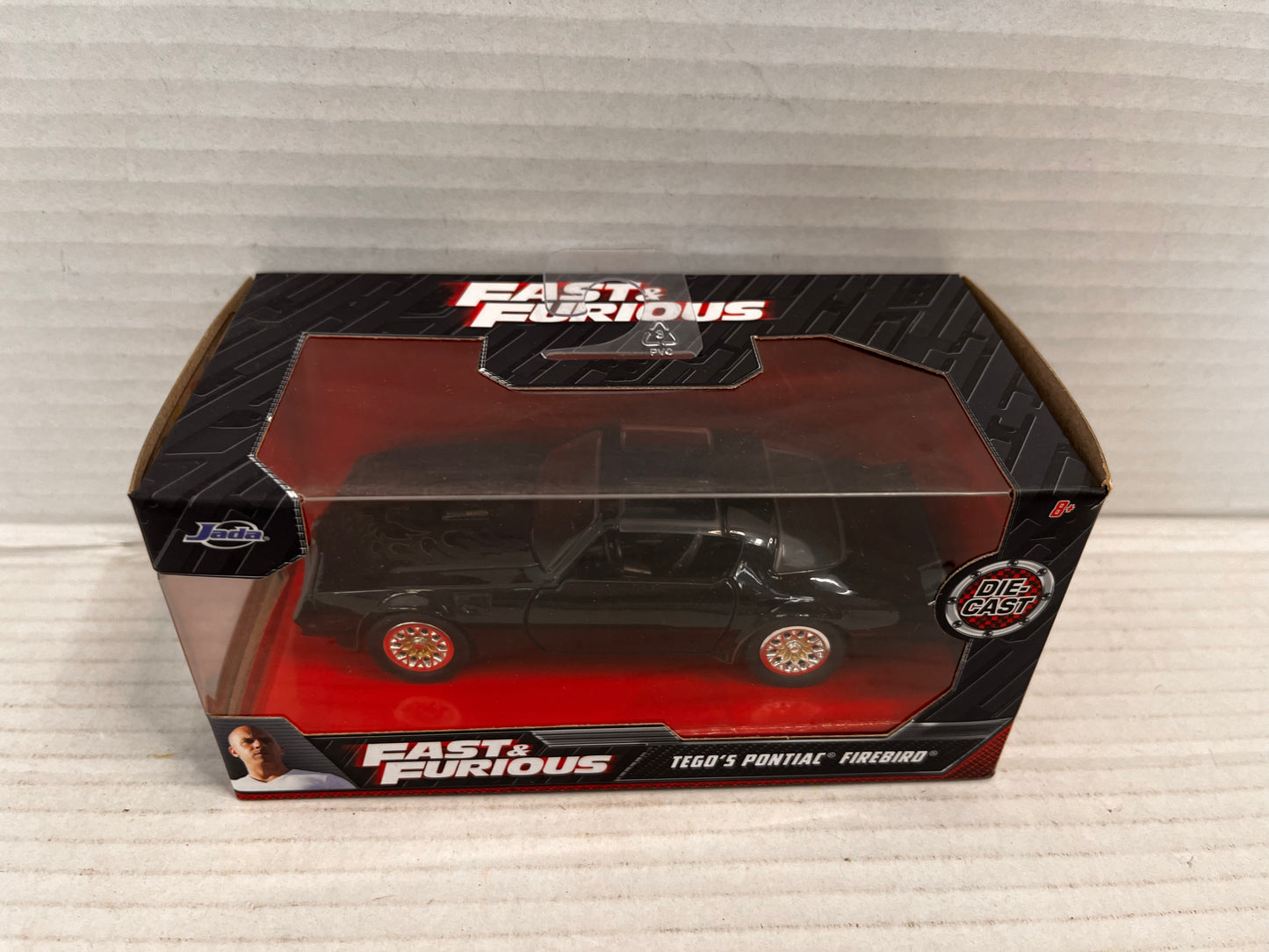 Jada Fast & Furious Tego's Pontiac Firebird 1/32 Diecast Model Car Black