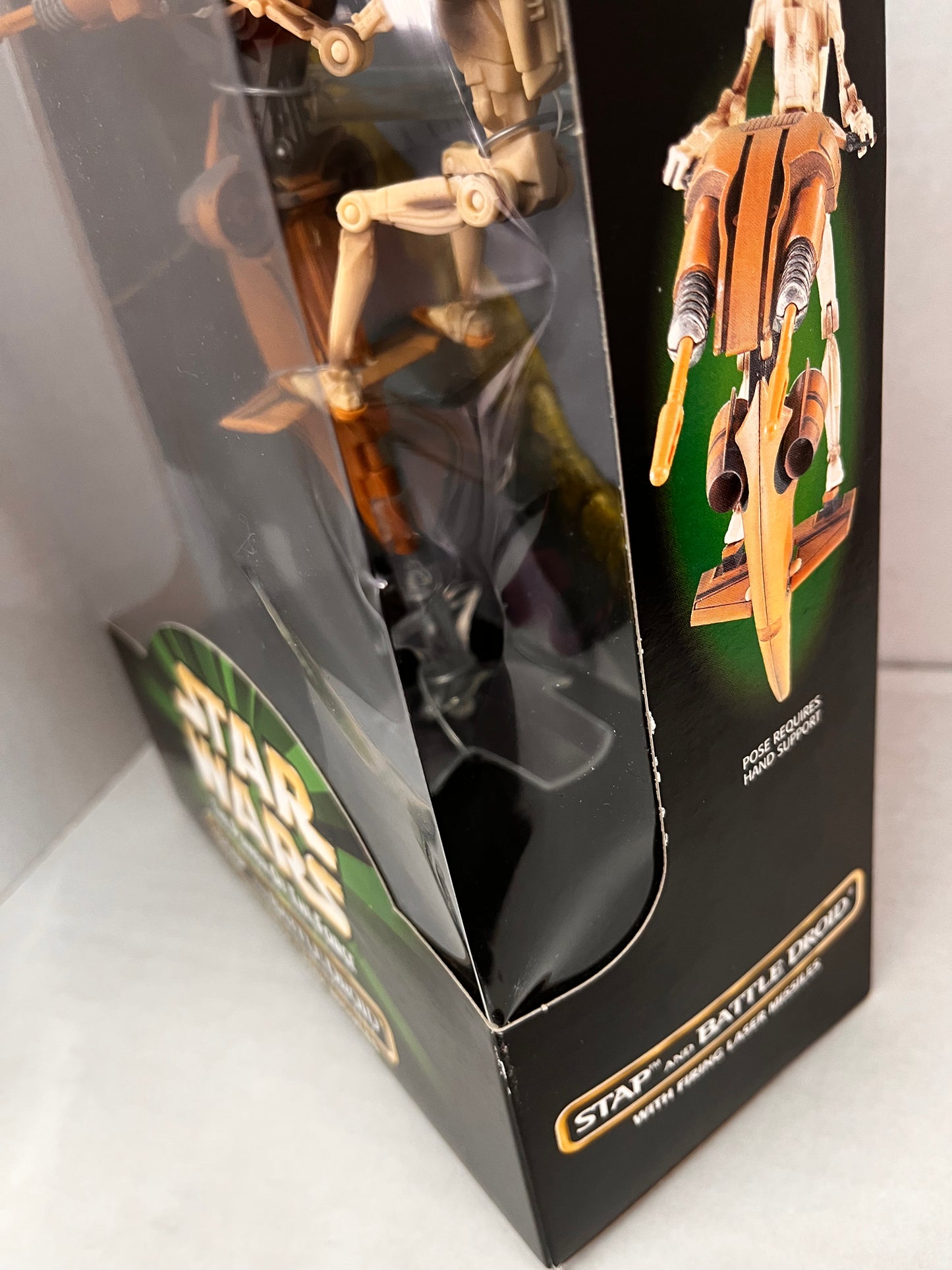 Star Wars STAP and Battle Droid w/Firing Laser Missile