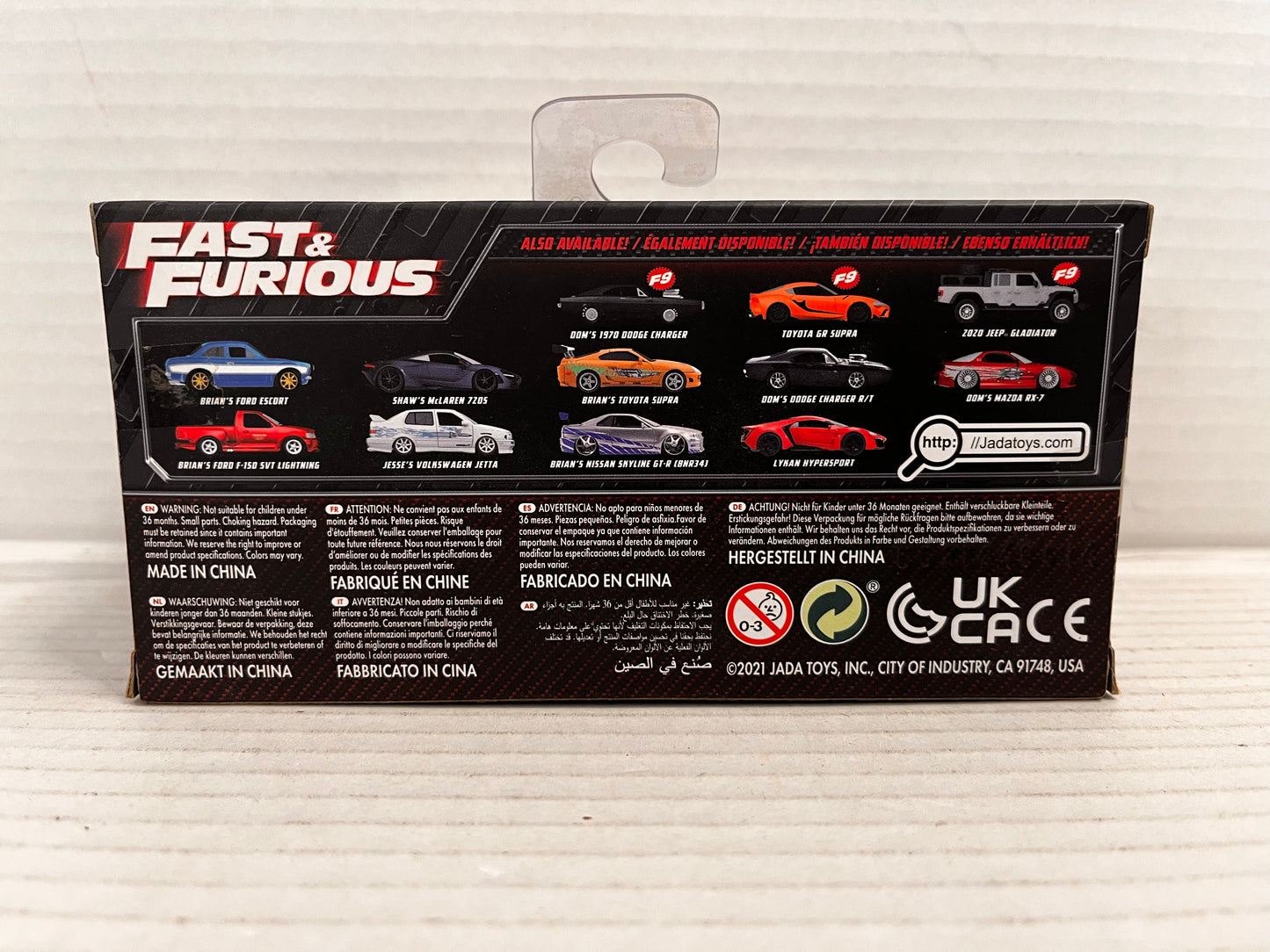 Jada Toys🏁1:32 Fast&Furious Diecast Car Mr. Little Nobody's 2015 Subaru WRX STI